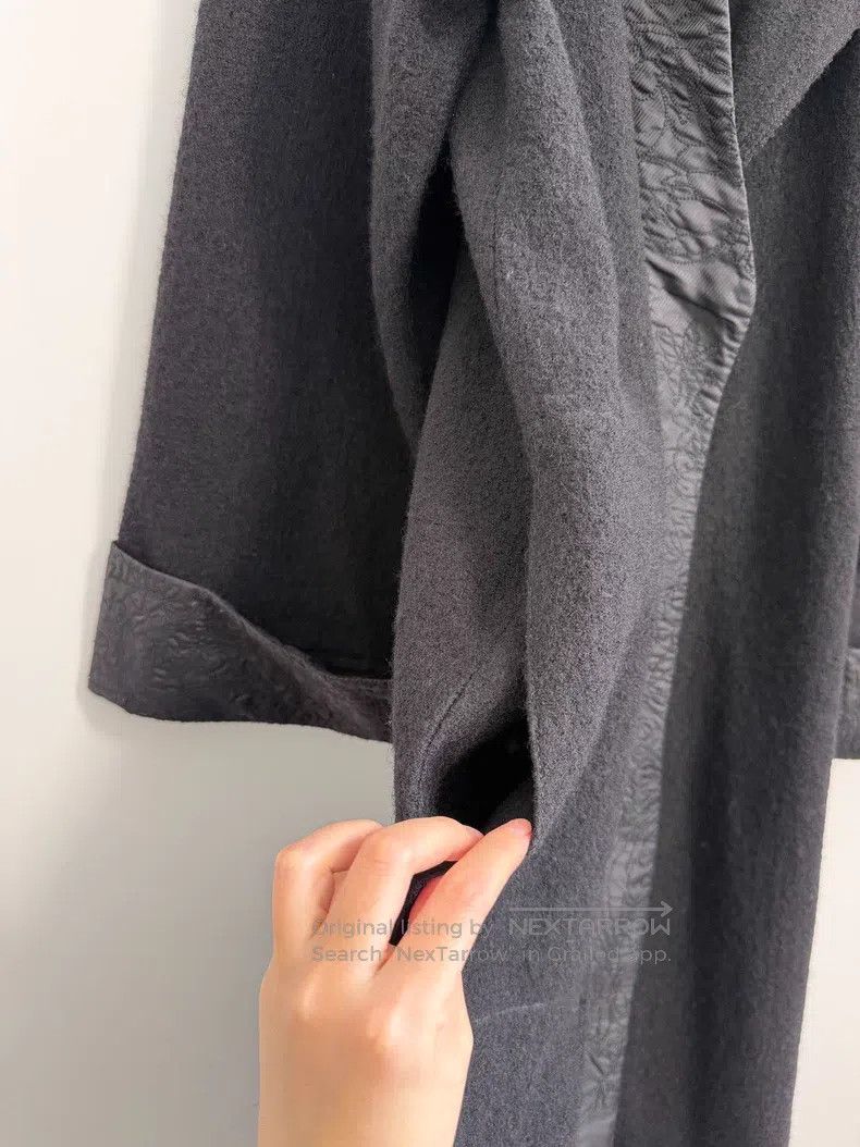 Kenzo Kenzo Kimono Wide Sleeve Embroidered Coat Size M / US 6-8 / IT 42-44 - 8 Thumbnail