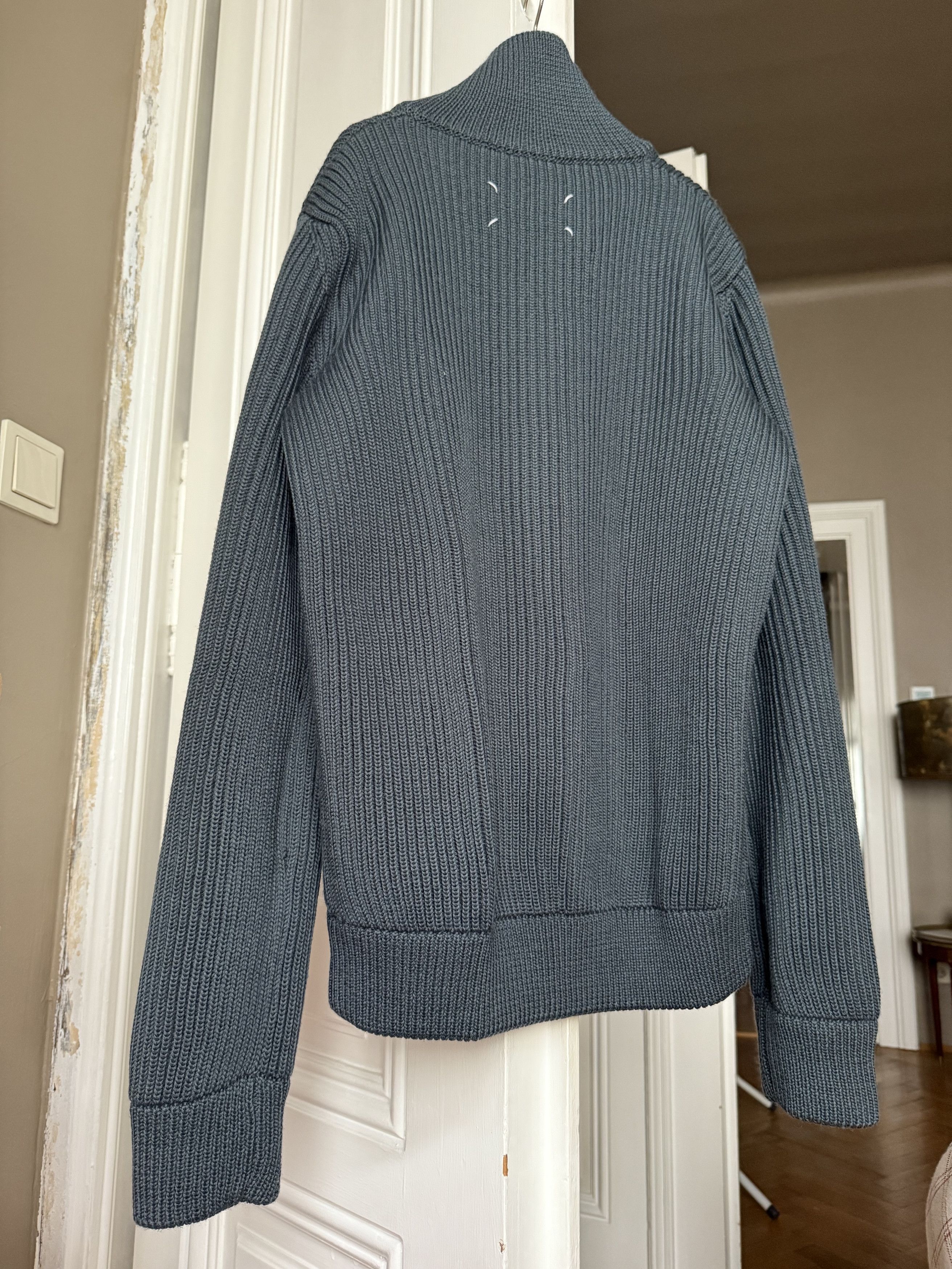 Maison Margiela Maison Margiela Wool zip Cardigan IN SIZE -S Size US S / EU 44-46 / 1 - 3 Thumbnail