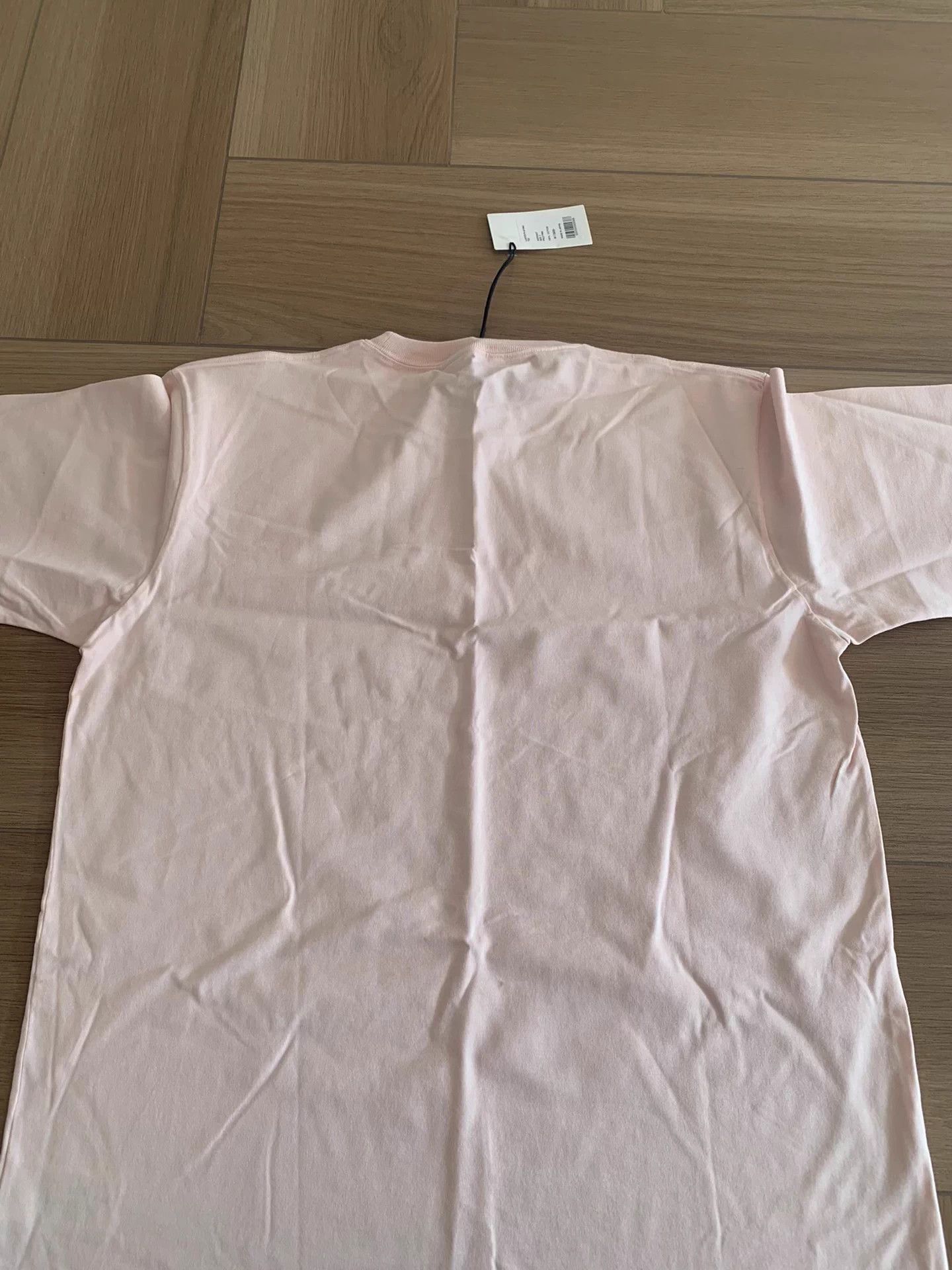 Auralee AURALEE Luster Plaiting Pima Dyed Short Tee Pink Size US M / EU 48-50 / 2 - 2 Thumbnail