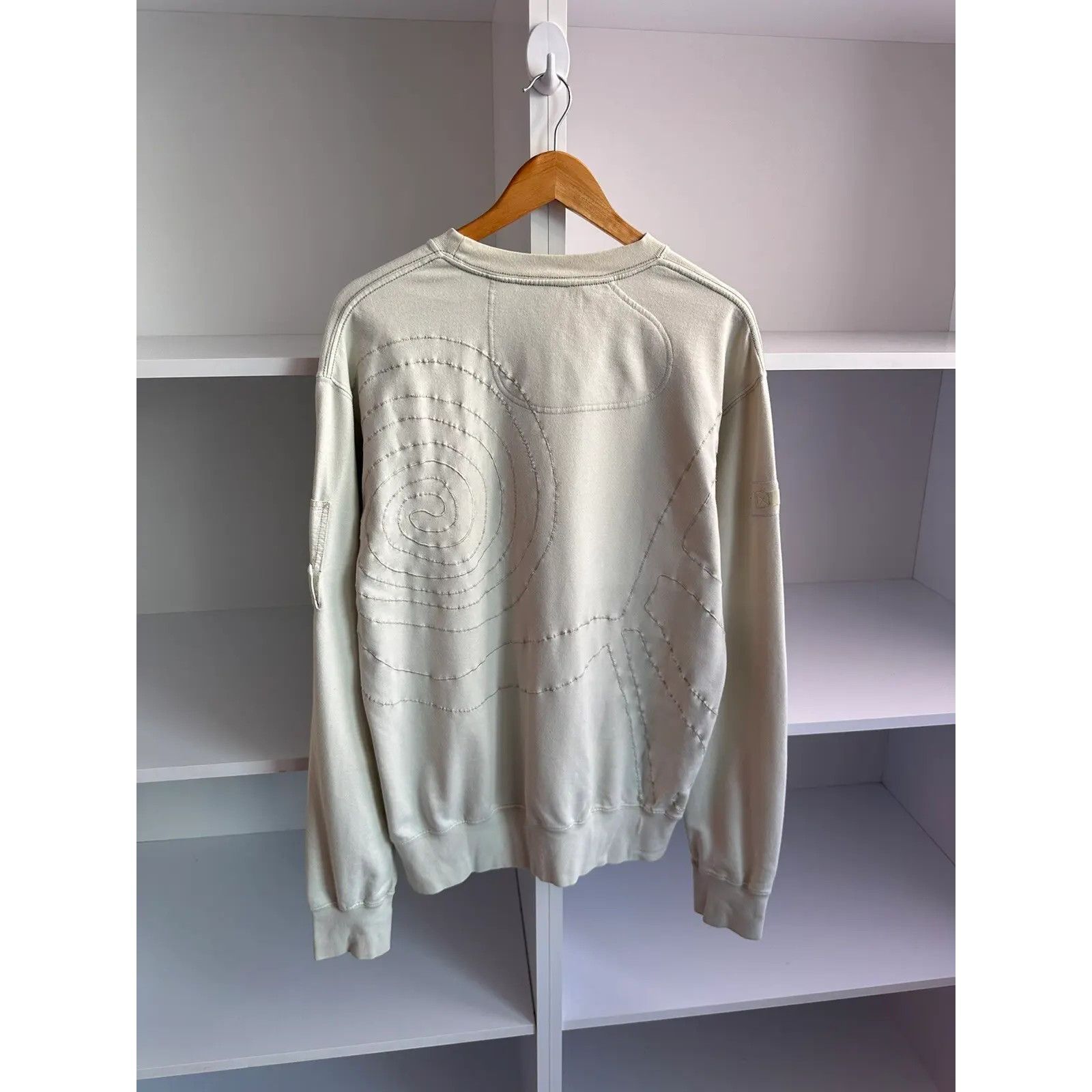 Maharishi VTG Maharishi Avant Garde Archival Beige Sweatshirt Size US M / EU 48-50 / 2 - 15 Thumbnail
