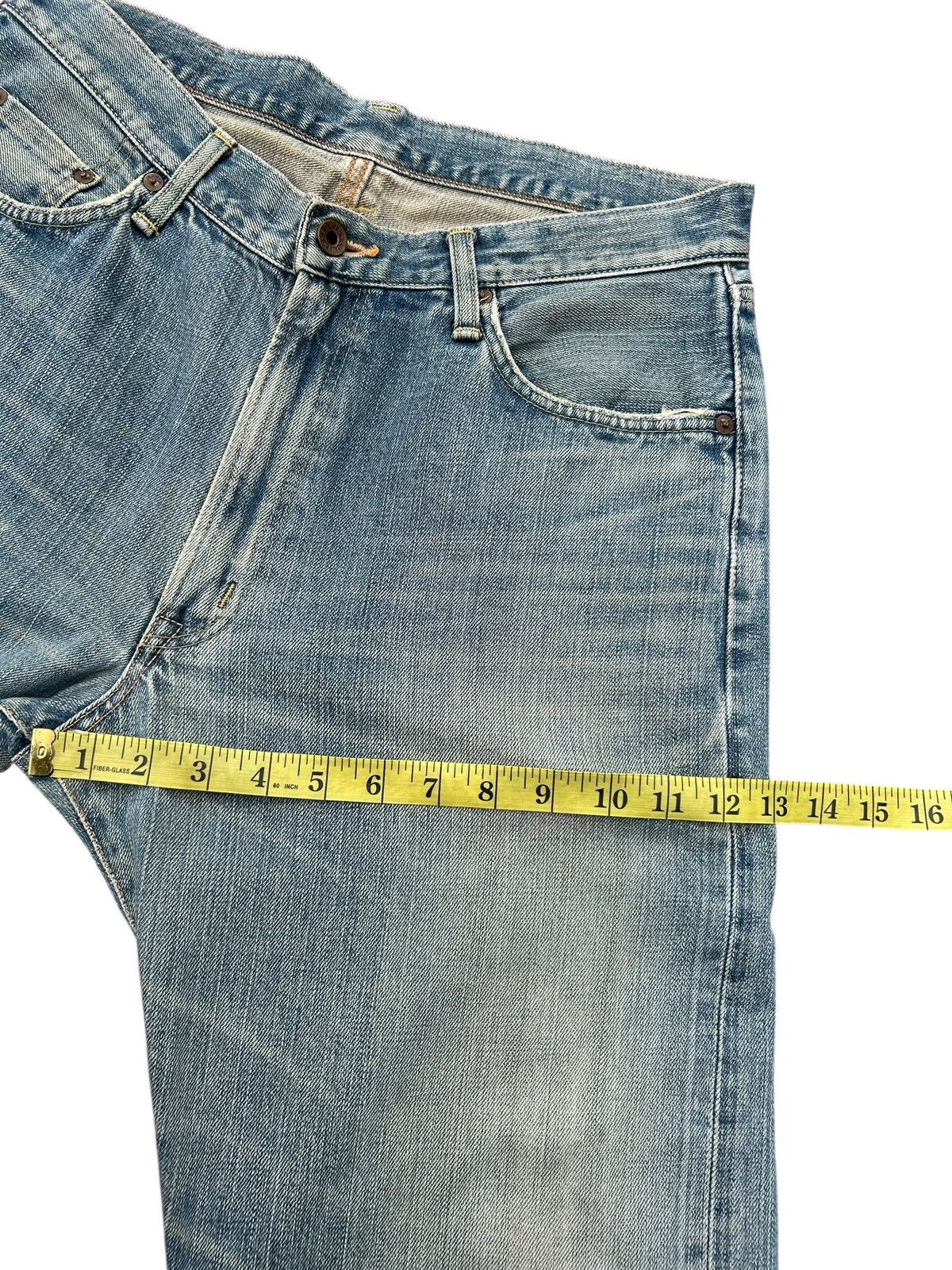 Kapital Vintage Edwin 505xx Selvedge Rusty Distressed Denim Jeans Size US 33 - 14 Thumbnail