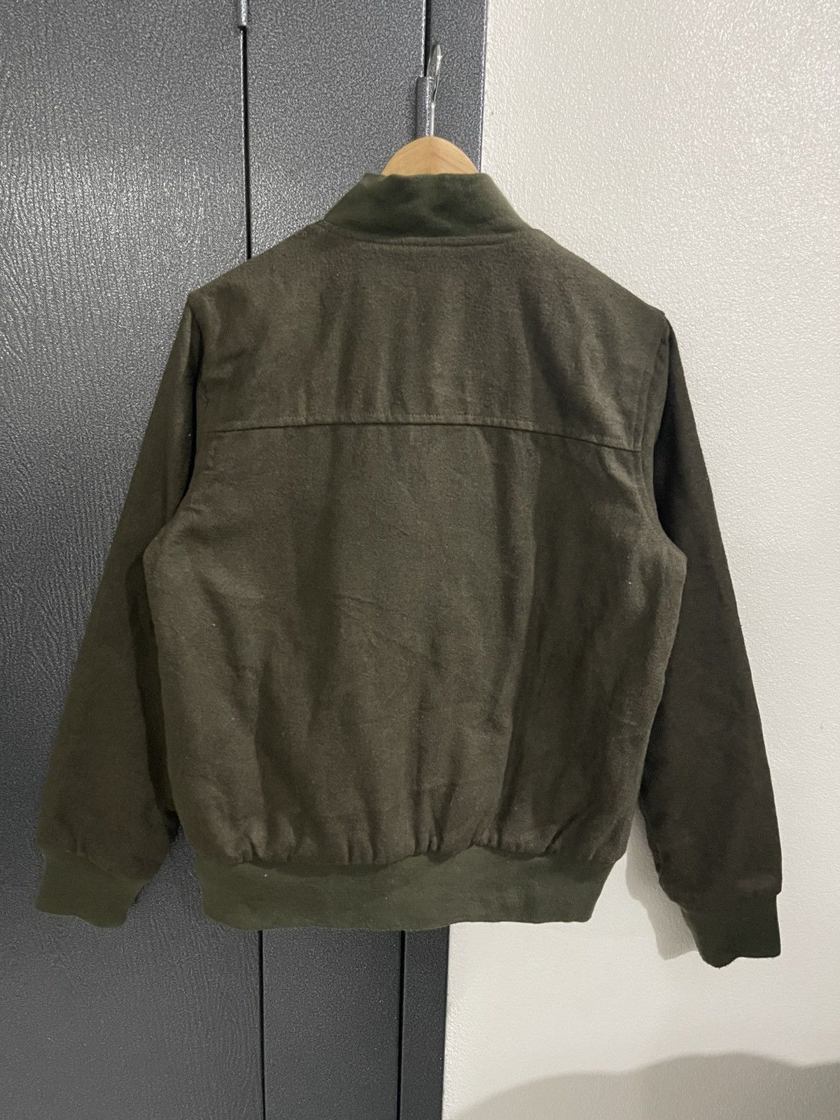 Japanese Brand Vintage Temptation Bomber Wool Jacket Size US M / EU 48-50 / 2 - 6 Thumbnail
