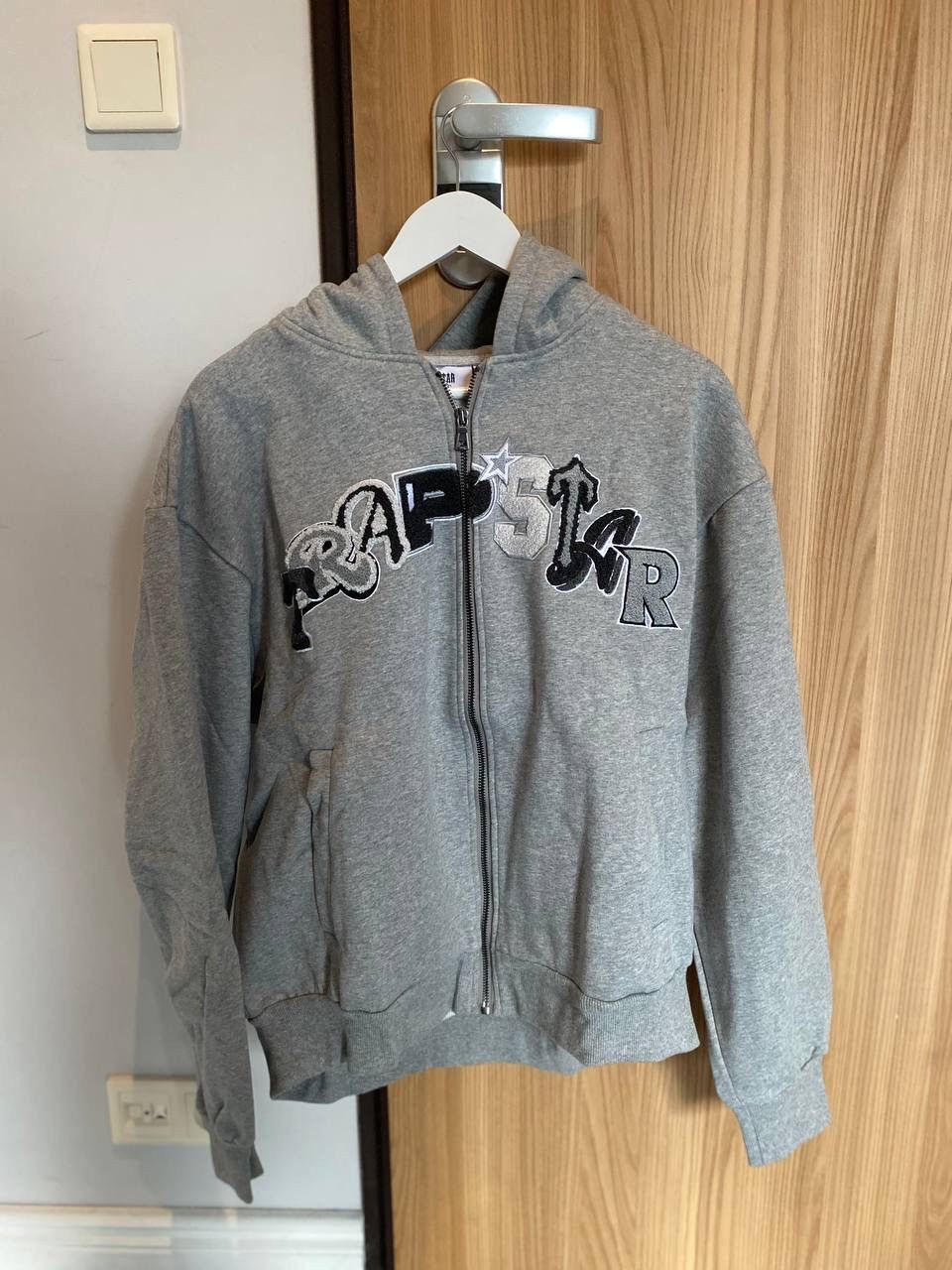 Trapstar Grey Zip Hoodie (have pants to match)