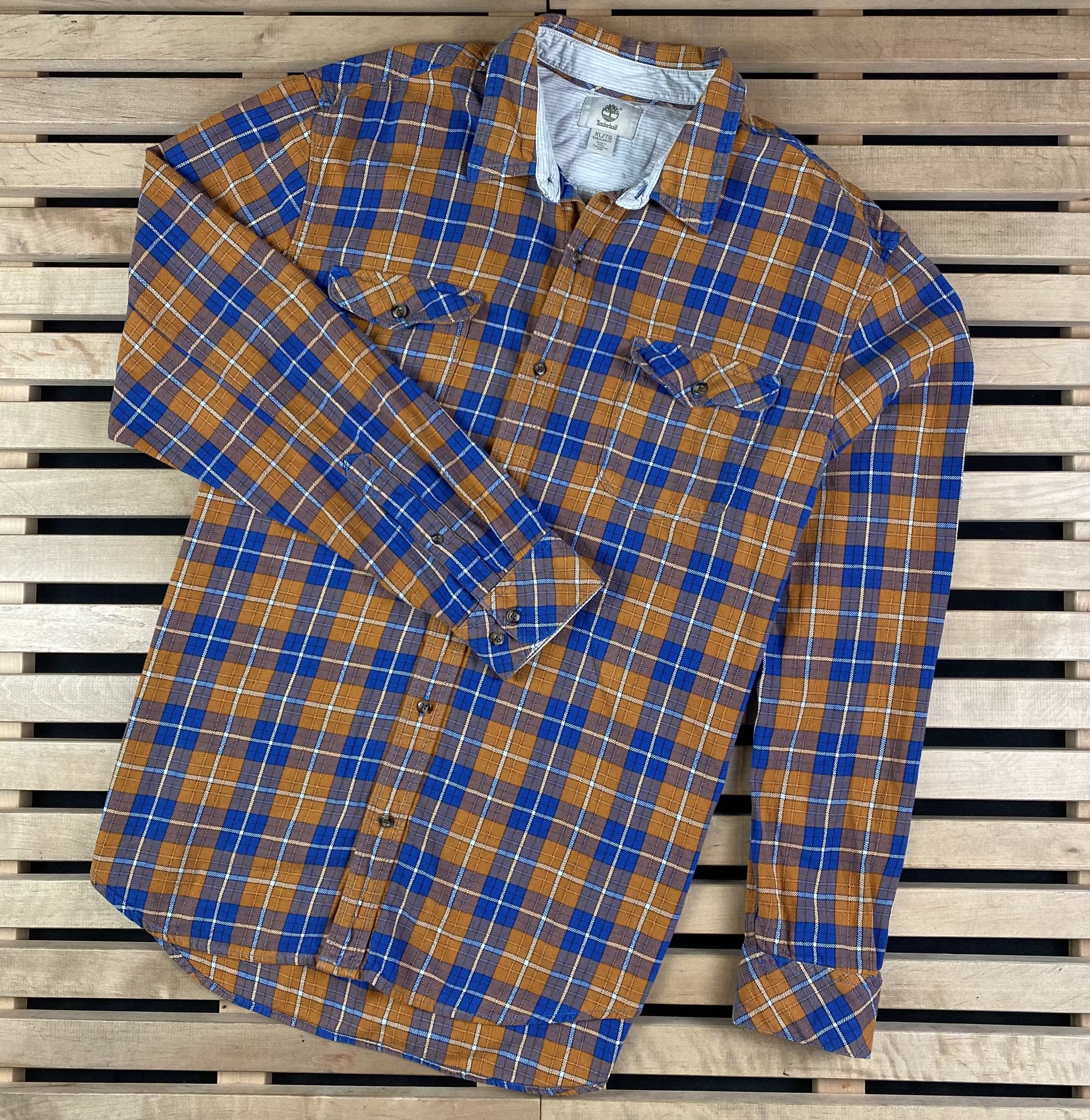 Timberland × Vintage Men’s Shirt Long Sleeve Timberland Vintage Size XL Size US XL / EU 56 / 4 - 1 Thumbnail