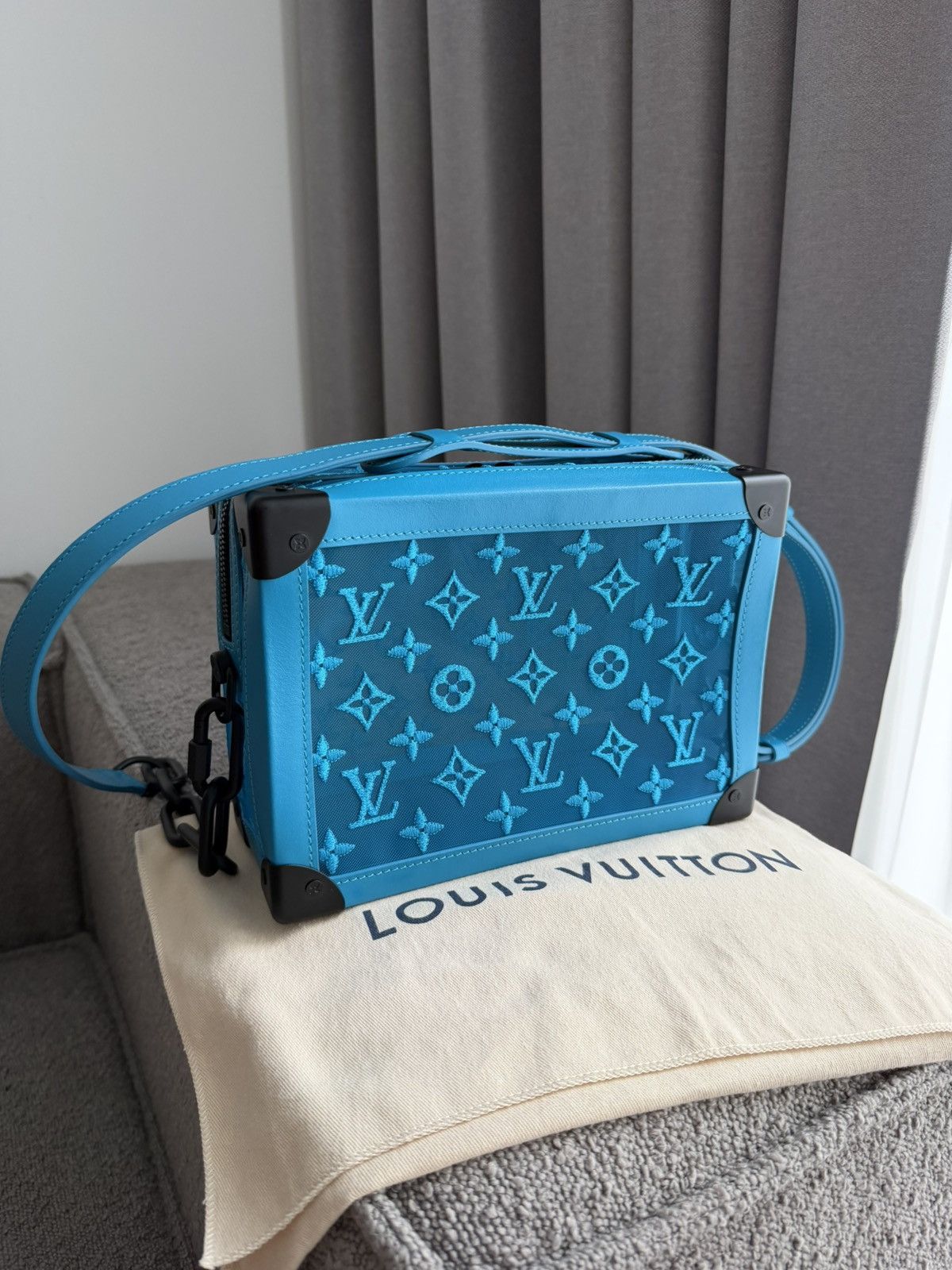 Louis Vuitton LOUIS VUITTON Soft Trunk Monogram Mesh Shoulder Bag Size ONE SIZE - 8 Thumbnail