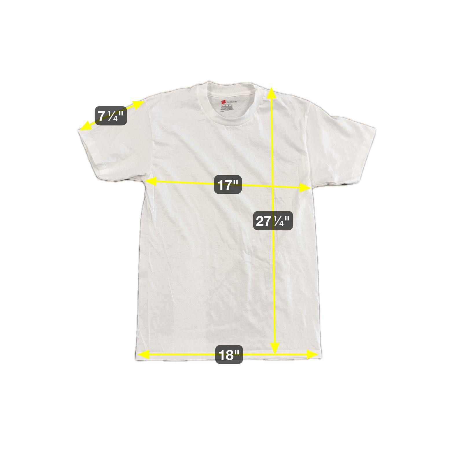 Hanes Vtg Single Stitch Hanes Blank White T-Shirt Youth XL DS Size US XL / EU 56 / 4 - 5 Thumbnail