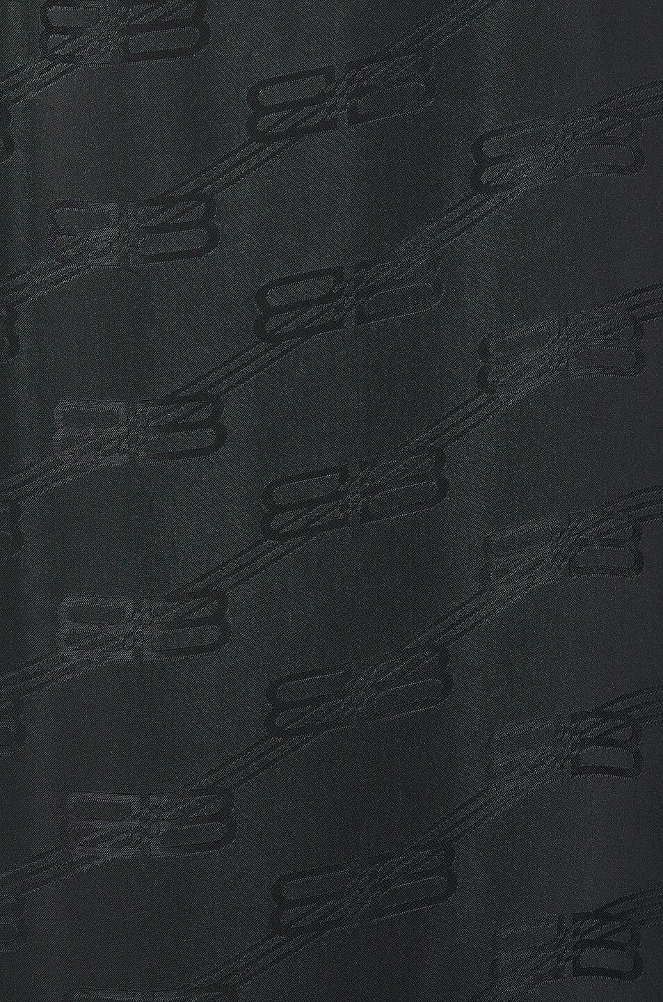 Balenciaga o1bcso1str0924 BB Monogram Pyjama Dress in Black Size M / US 6-8 / IT 42-44 - 5 Thumbnail