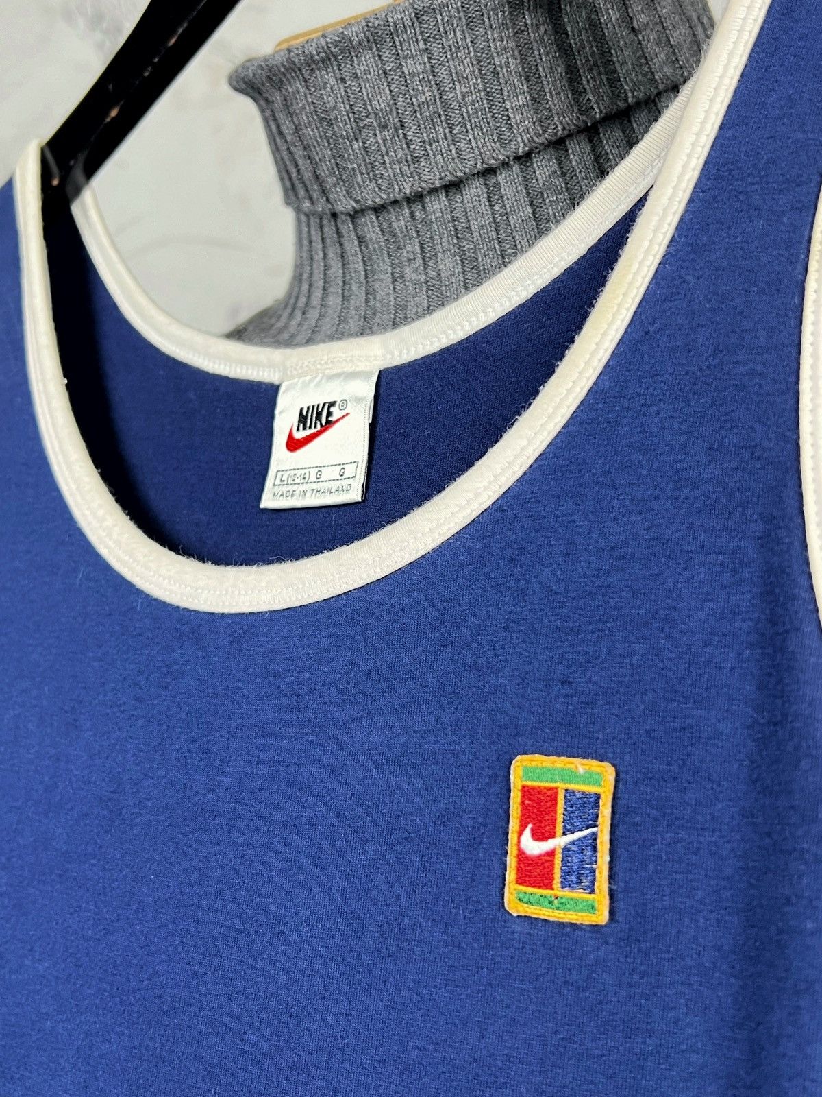 Nike Vintage Nike Court Tennis Sleeveless Dress Jersey 12-14 M-L Size L / US 10 / IT 46 - 4 Thumbnail