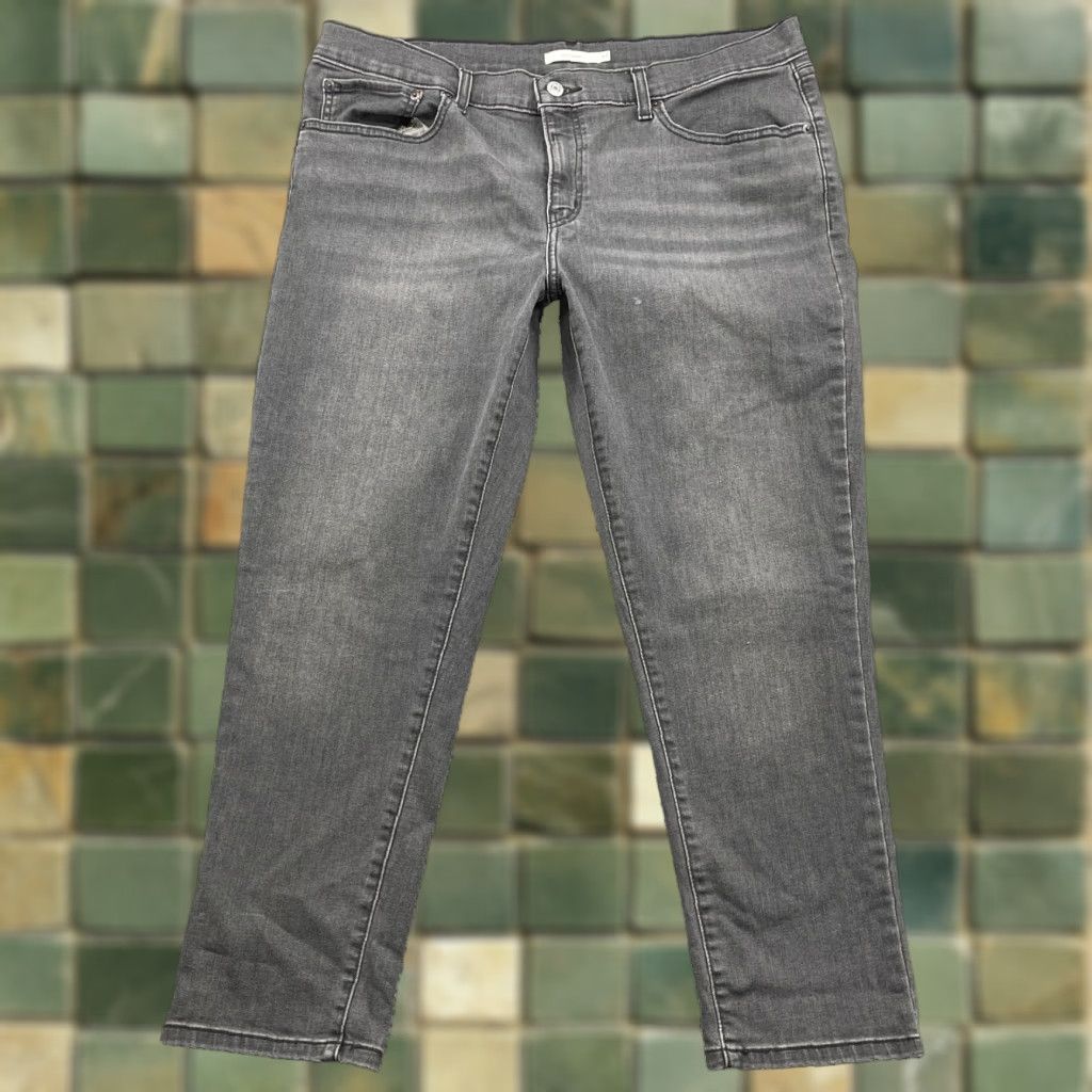 Levi's VINTAGE Levi's Boyfriend Jeans Women's 33 Gray Boho Academia Preppy Travel 90's Workwear Mens? Size 24" / US 00 / IT 34 - 1 Thumbnail