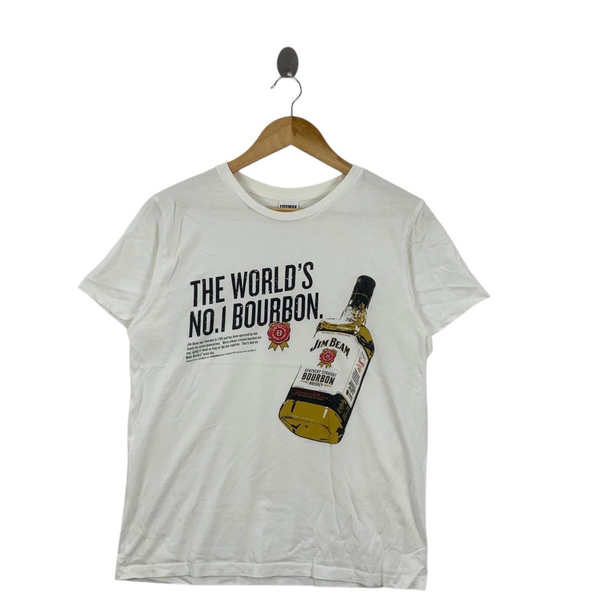 Other JIM BEAM BOURBON Kentucky Whiskey Promo Tee Shirt Painting Size US M / EU 48-50 / 2 - 3 Thumbnail