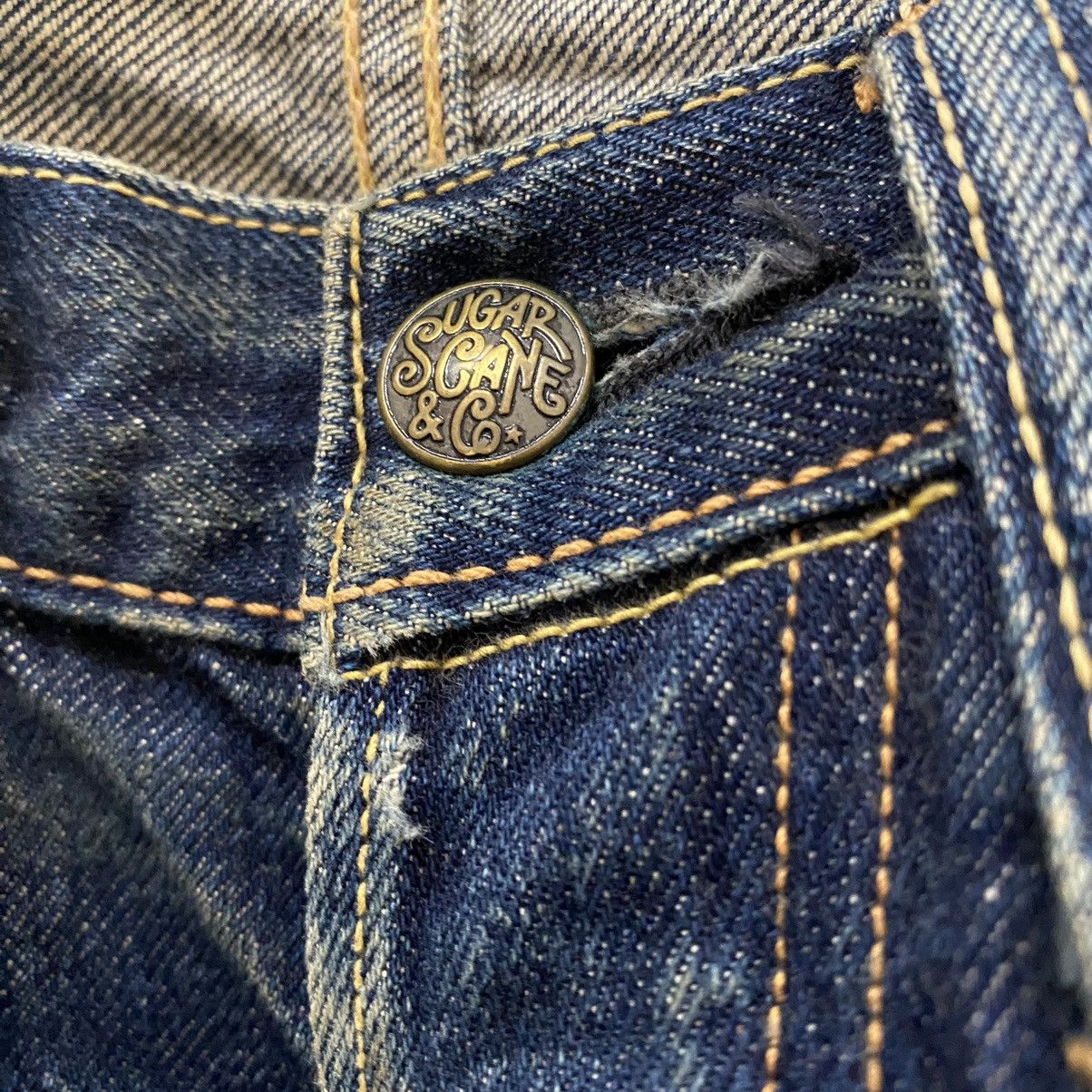 Sugar Cane Last drop✨Lot-065 Sugar Cane & Co Star Jeans selvedge Size US 28 / EU 44 - 12 Thumbnail