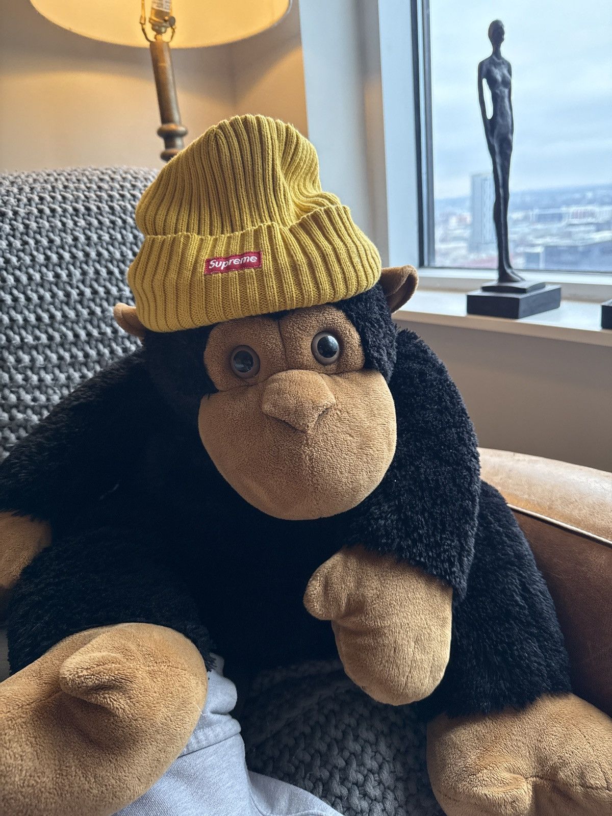 Supreme Mustard Supreme Beanie Size ONE SIZE - 1 Thumbnail