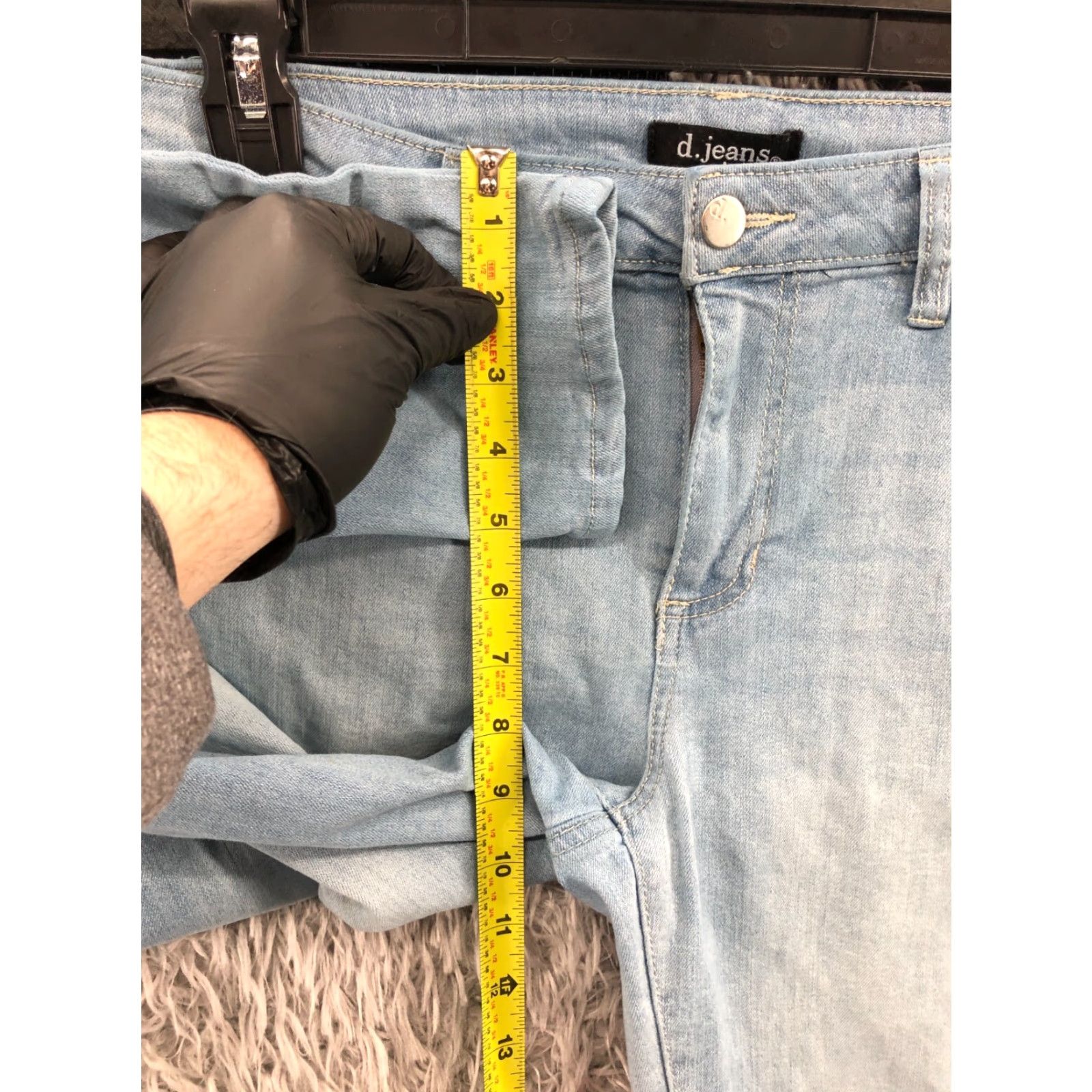 Vintage D.Jeans Skinny Jeans Womens Medium Wash Blue Size 8 Size 30" / US 8 / IT 44 - 3 Thumbnail
