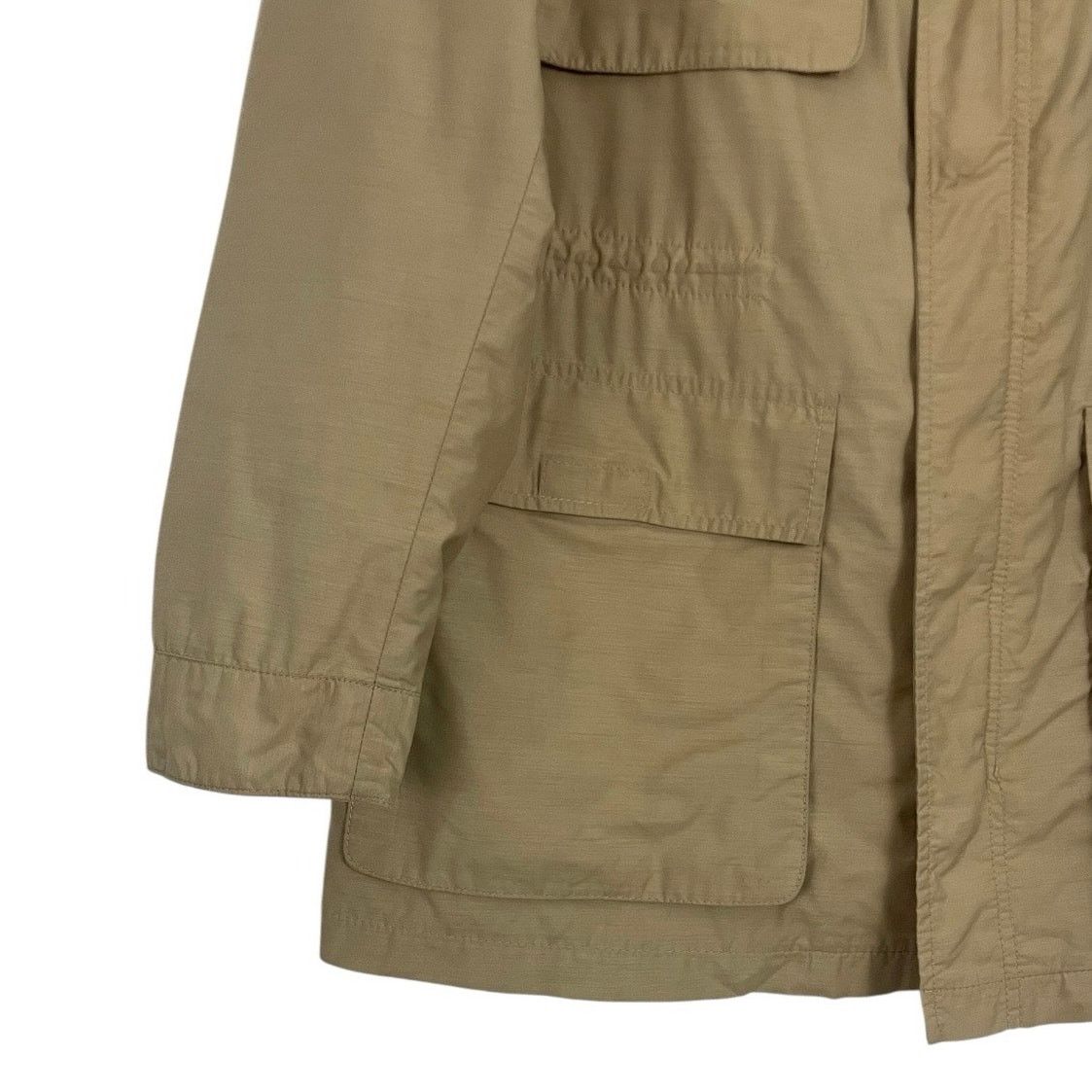 Vintage Quadrant Vintage Beige Zip Up Jacket Size XXL / US 16-18 / IT 52-54 - 3 Thumbnail