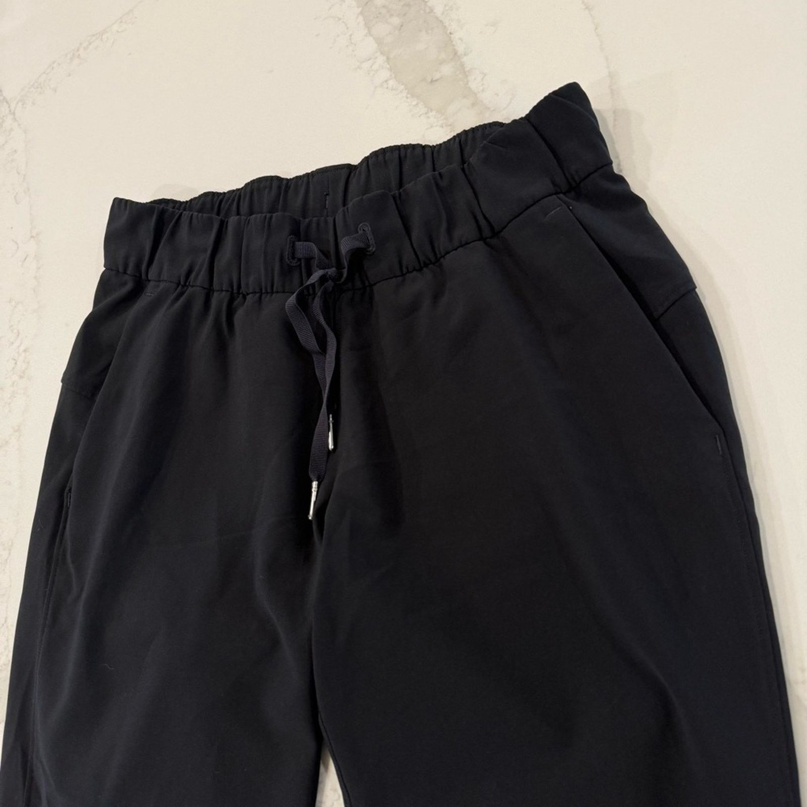 Lululemon Lululemon On The Fly 7/8 Length Pant Womens Size 4 Black Size 27" / US 4 / IT 40 - 8 Thumbnail