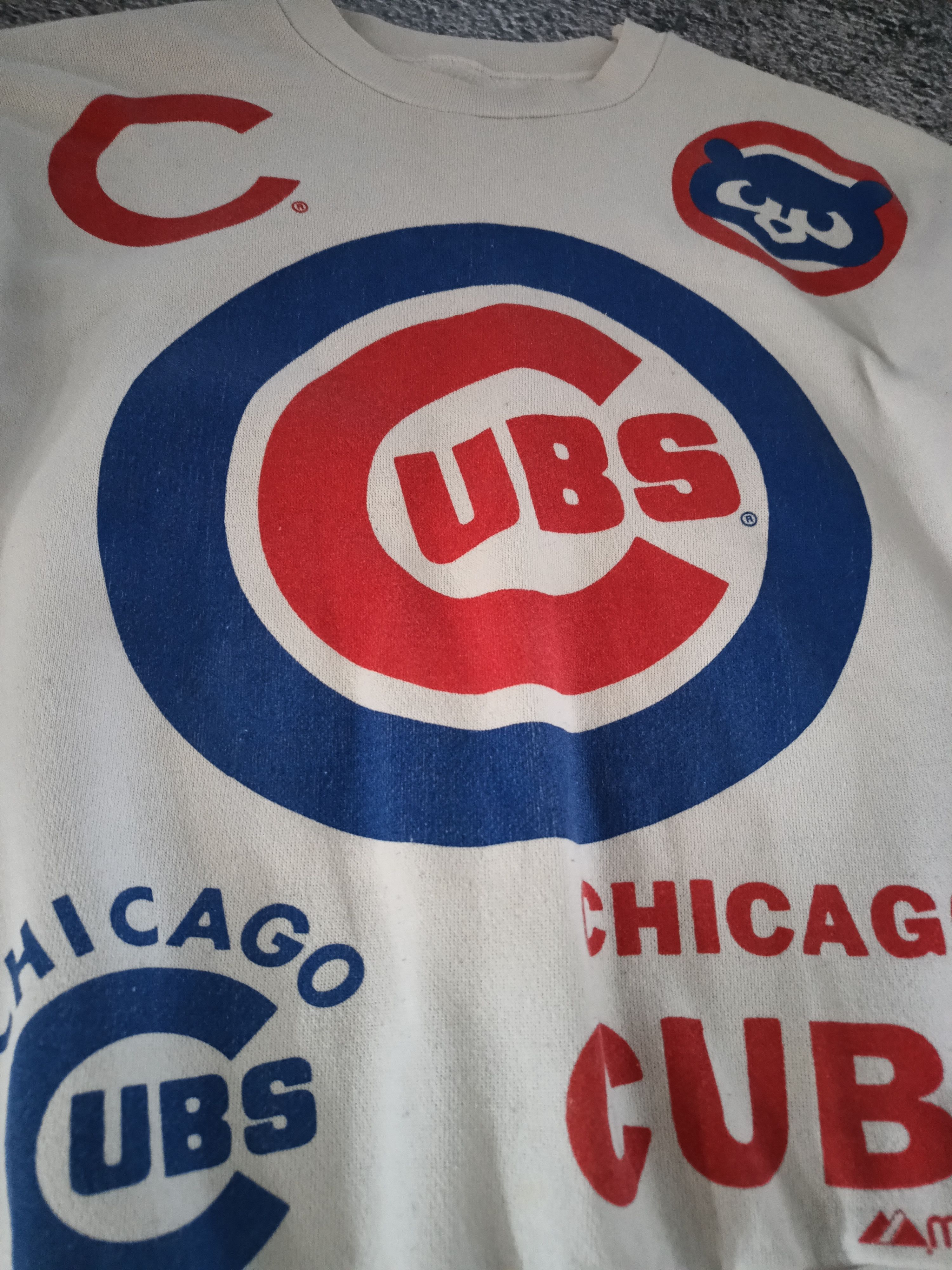 MLB × Vintage Vintage 90s Chicago cubs all over print crewneck Size US S / EU 44-46 / 1 - 4 Thumbnail