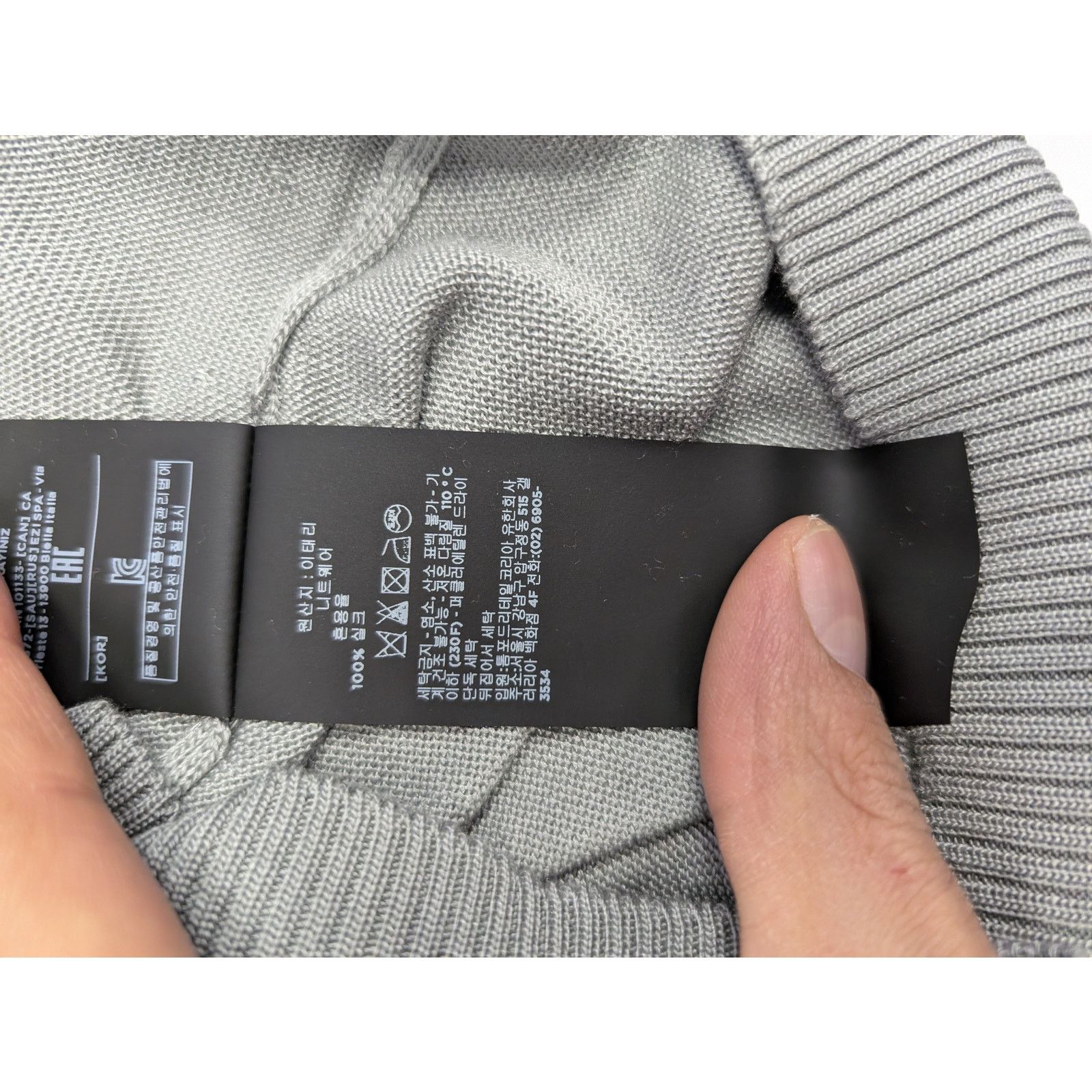 Tom Ford o1rshd1 Knitwear Crewneck Sweatshirt in Grey Size US L / EU 52-54 / 3 - 14 Thumbnail