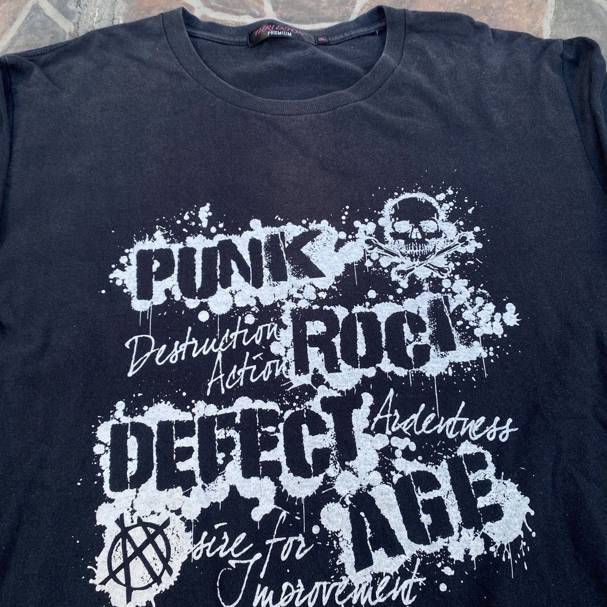 If Six Was Nine Thruxton Poem Destruction Punk Skulls Longsleeve Size US L / EU 52-54 / 3 - 7 Thumbnail