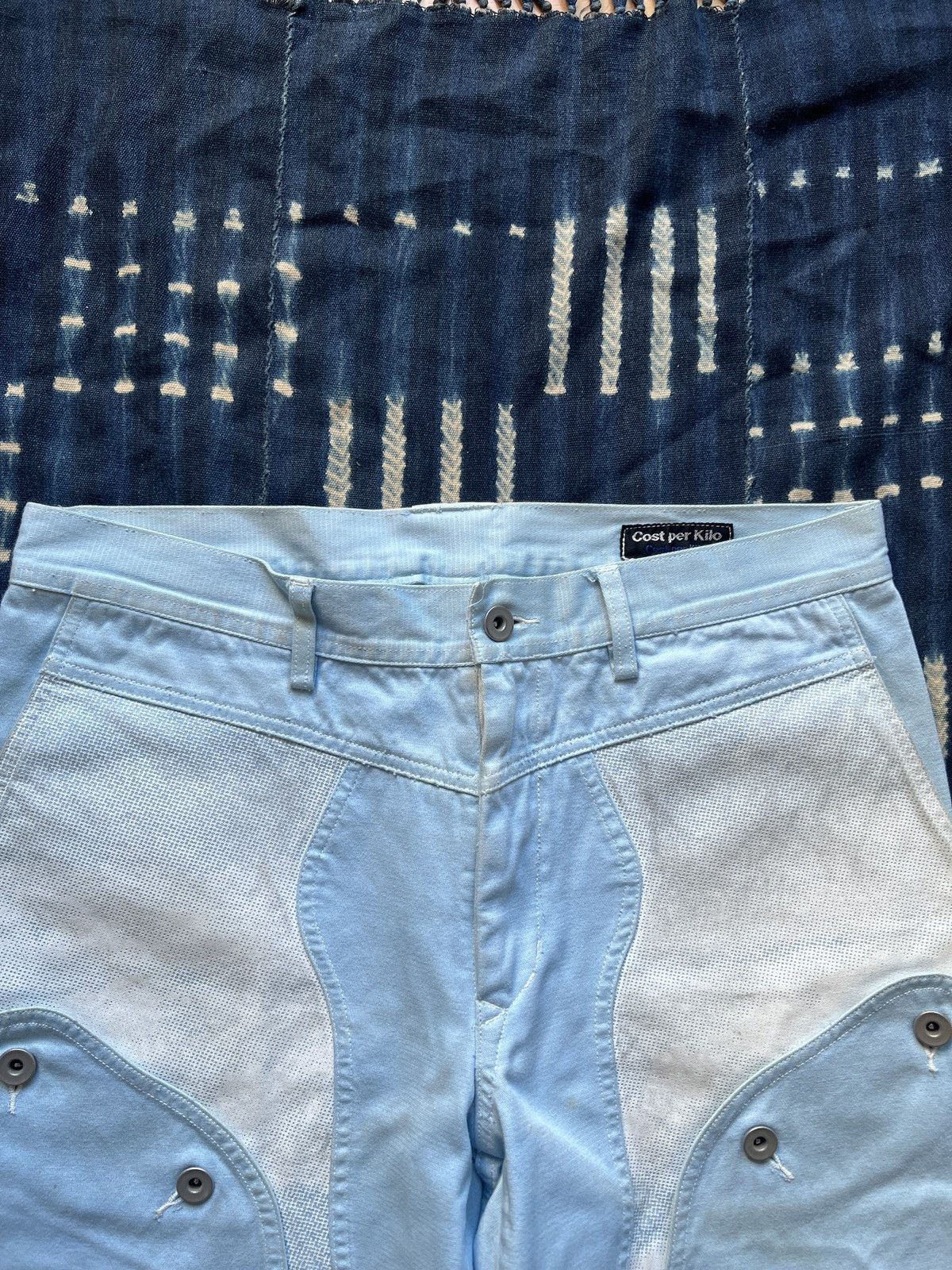 Japanese Brand Cost per Kilo CPK Garment Dye Cloud Carpenter Pants Size US 32 / EU 48 - 3 Thumbnail