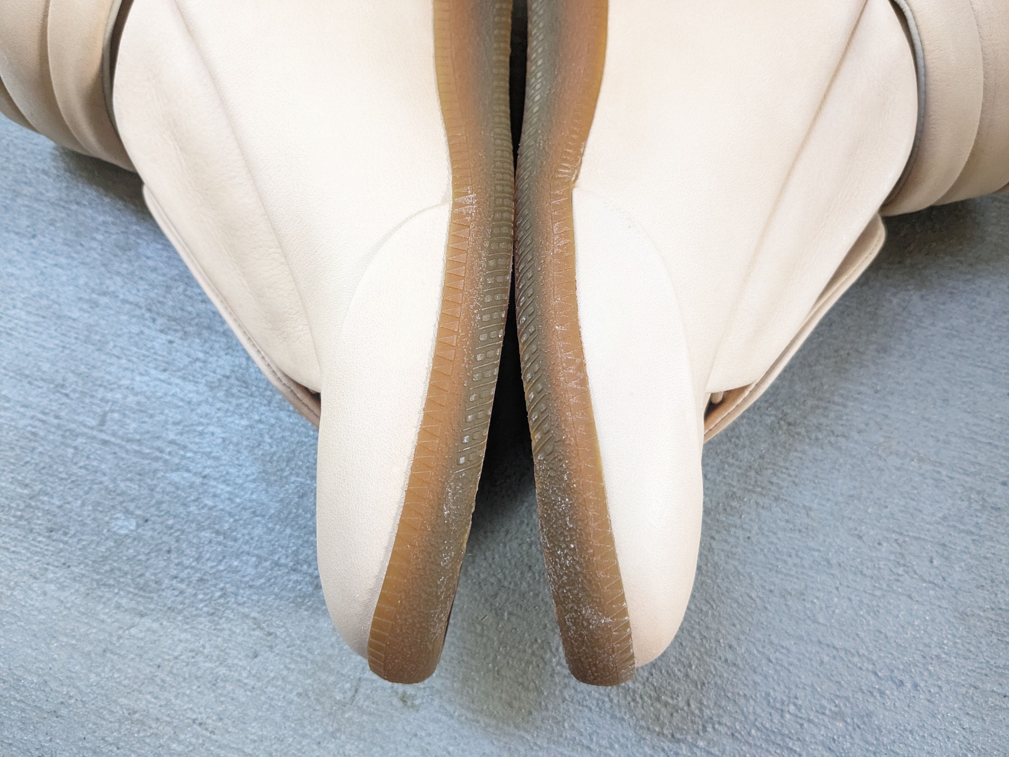 Maison Margiela Maison Margiela Future Beige 10 43 Leather High Tops Rare Size US 10 / EU 43 - 11 Thumbnail