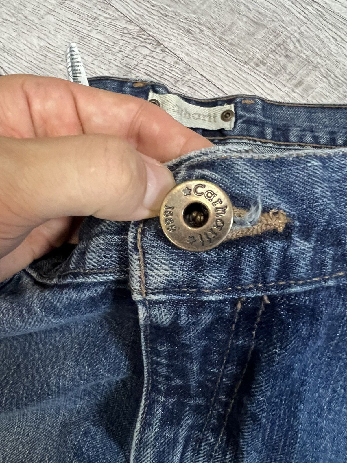 Carhartt Carhartt work vintage jeans Size US 35 - 8 Thumbnail