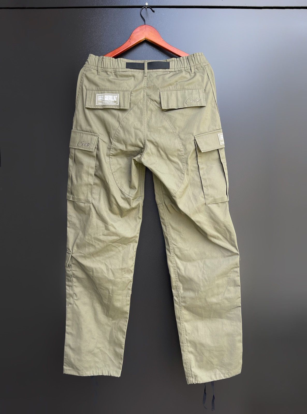 Corteiz Corteiz Guerrillaz Cargo Pants Tonal Khaki Combat Trousers Size US 32 / EU 48 - 11 Thumbnail