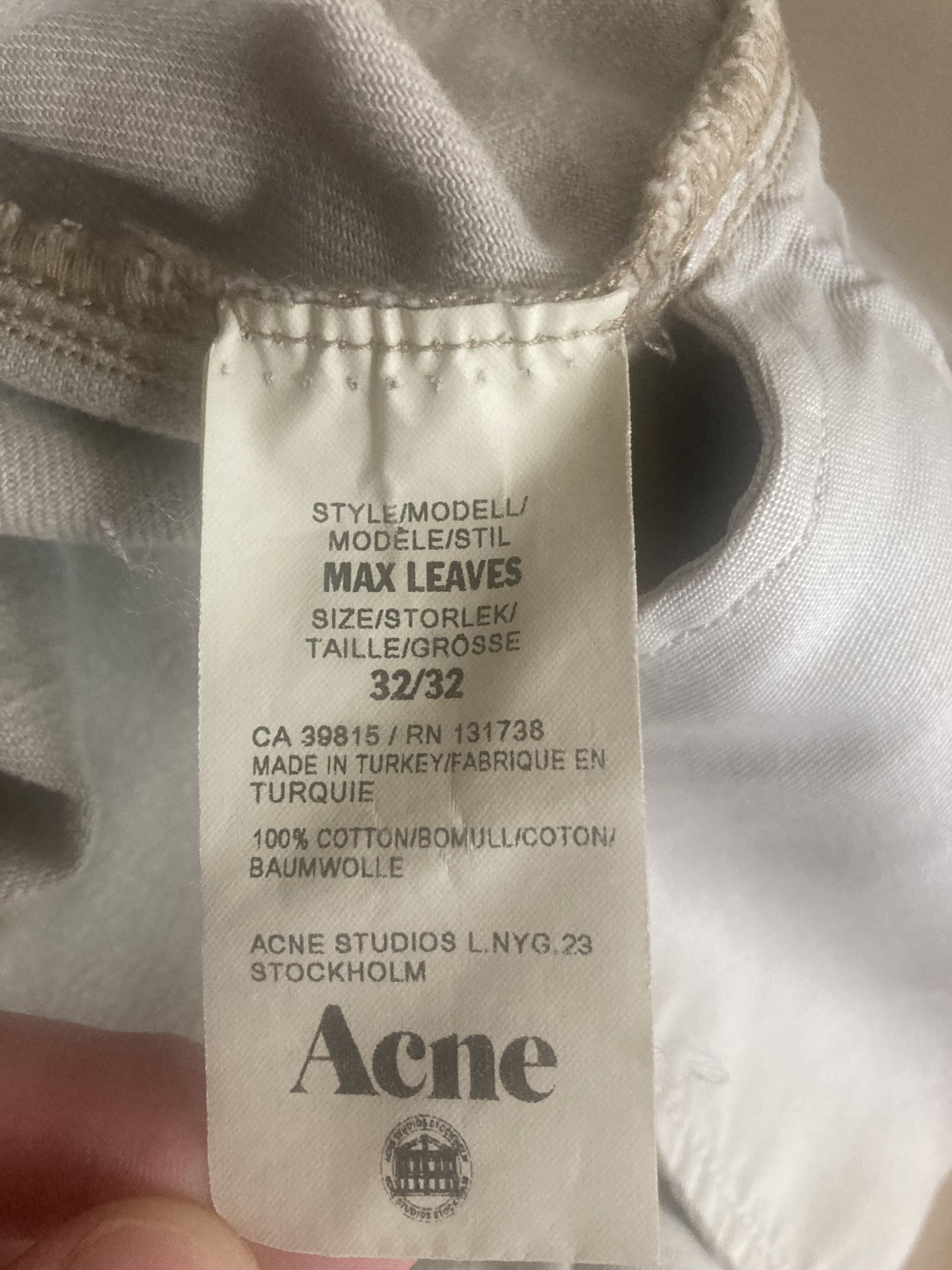 Acne Studios Max Jeans Size US 32 / EU 48 - 4 Thumbnail