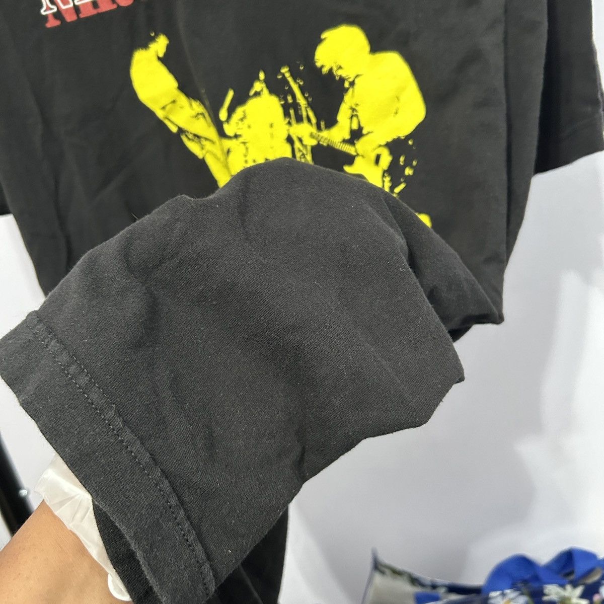 Nirvana Nirvana Black and Yellow Graphic Band Tee Size XL - "Darryl" Size US XL / EU 56 / 4 - 13 Thumbnail