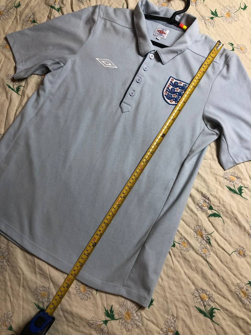 Umbro Umbro England Mens Polo Shirt Football Soccer Tailored Size US M / EU 48-50 / 2 - 6 Thumbnail