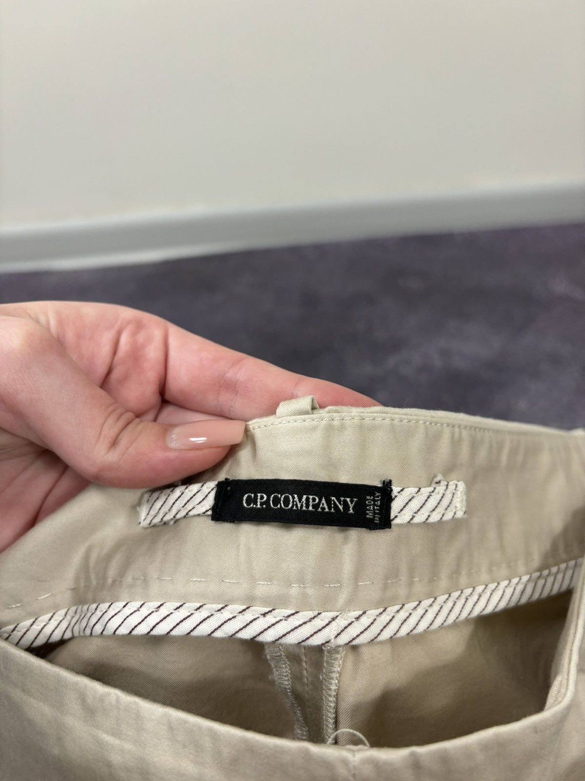 C.P. Company Vintage C.P. Company Women’s Luxury Cropped Pants Shorts Size 32" / US 10 / IT 46 - 14 Thumbnail