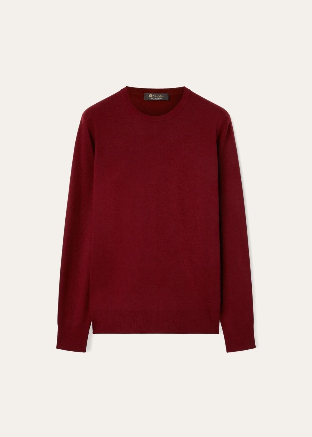 Loro Piana o1w1db10725 FAF6086 Superlight Crewneck Sweater in Dark Red Size US XL / EU 56 / 4 - 1 Thumbnail