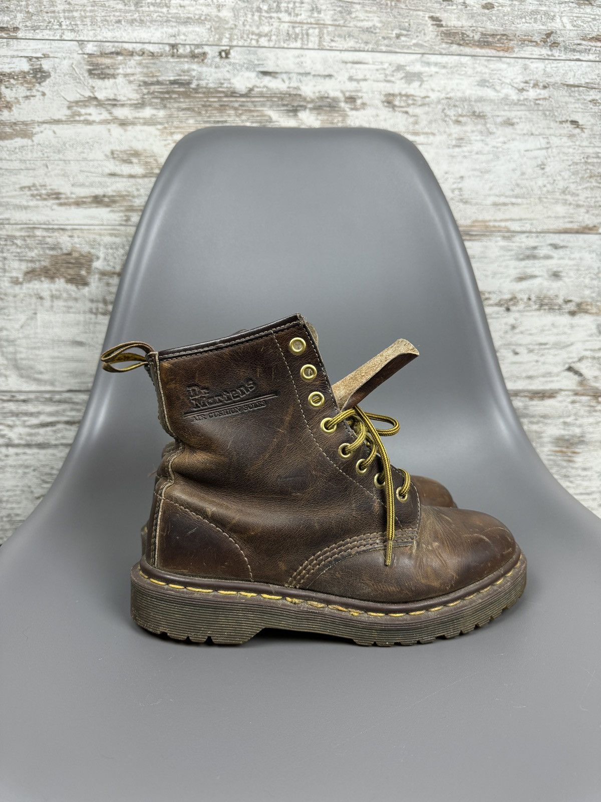 Dr. Martens × Vintage Women’s Vintage Dr.Martens Hi Top Sneakers made in England Size US 5 / EU 37 - 7 Thumbnail