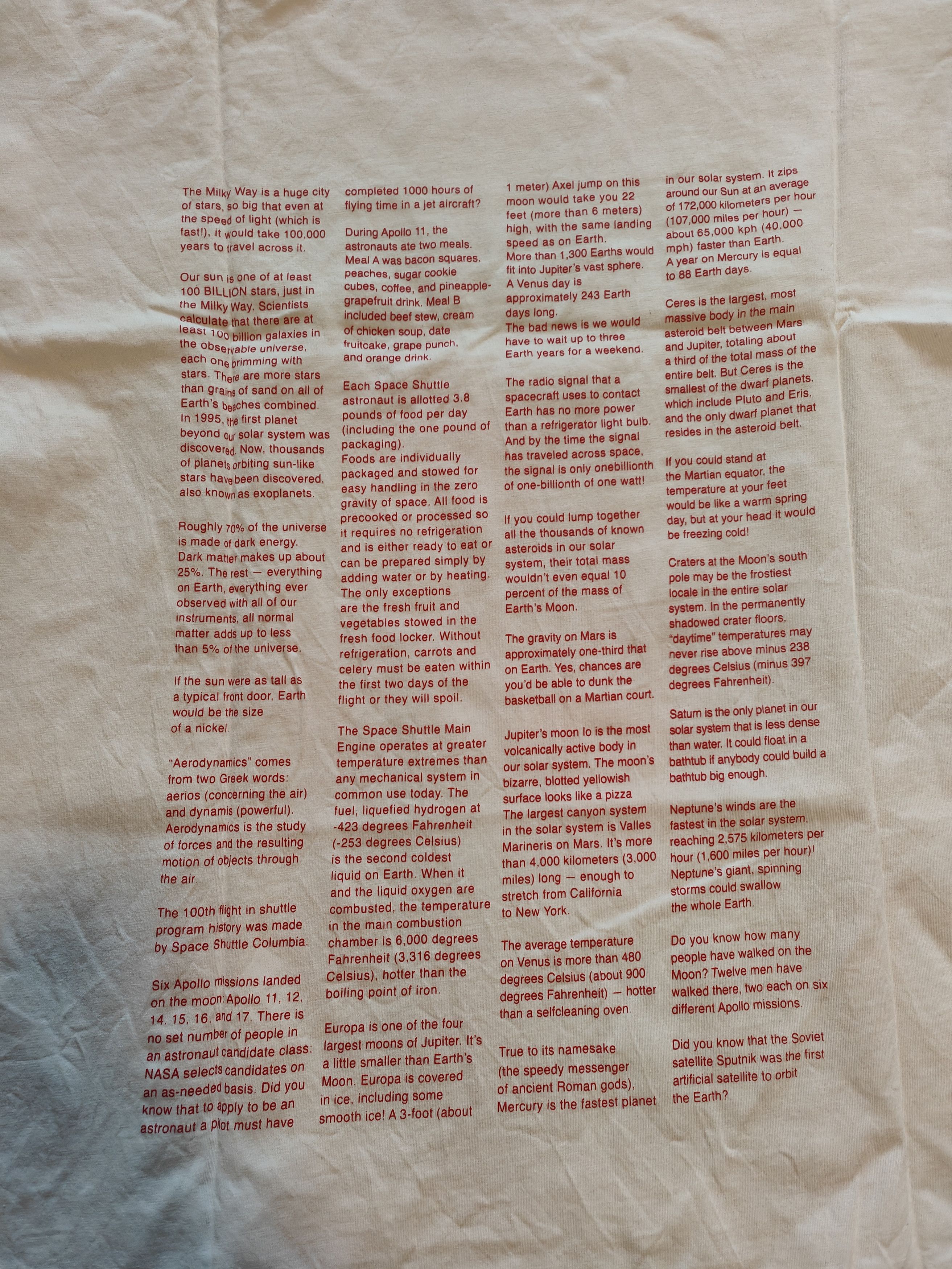 Heron Preston Heron Preston NASA T-Shirt Size US L / EU 52-54 / 3 - 5 Thumbnail