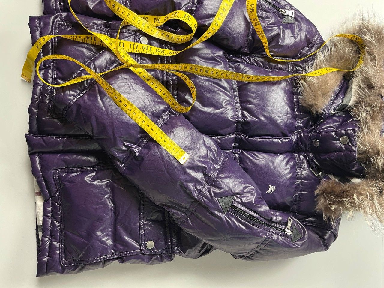 Burberry 00’ Japanese Burberry fur puffer jacket Size US S / EU 44-46 / 1 - 5 Thumbnail