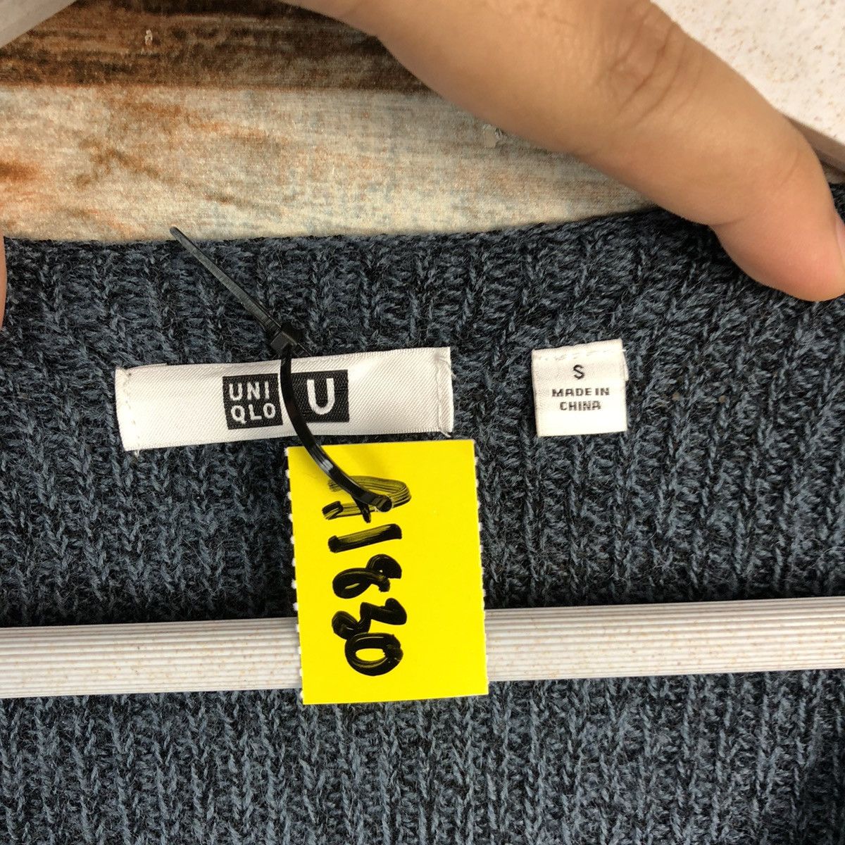 Homespun Knitwear × Uniqlo Uniqlo Dark Blue Knitwear #A1830 Size S / US 4 / IT 40 - 7 Thumbnail
