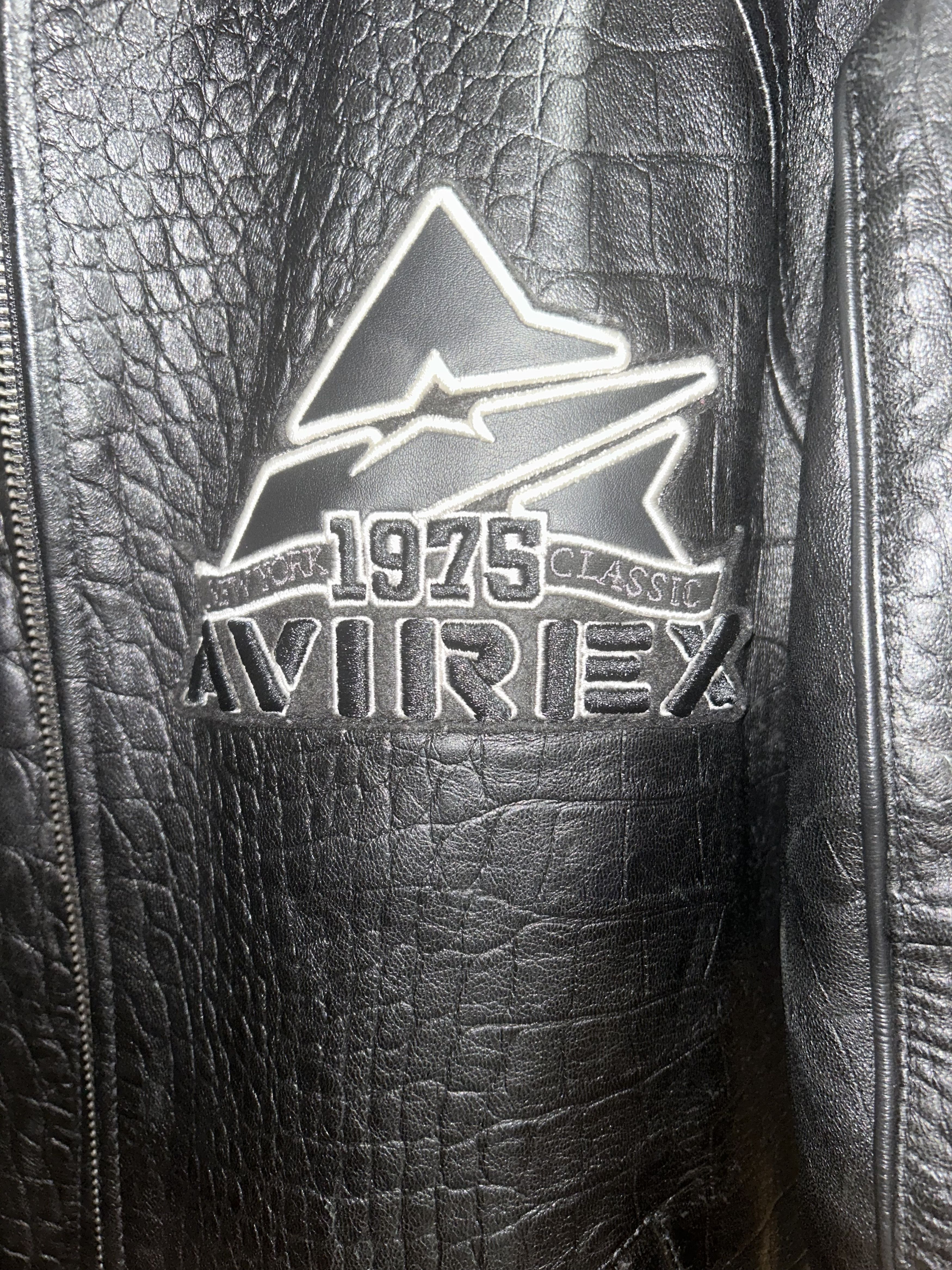 Avirex AVIREX Croc Embossed Classic Mens Apparel Size US M / EU 48-50 / 2 - 5 Thumbnail