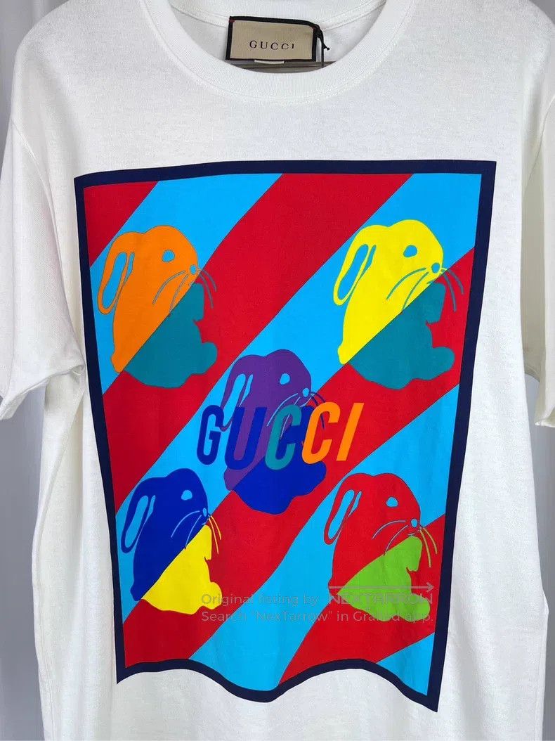 Gucci Gucci Round-neck short sleeves Size US XS / EU 42 / 0 - 6 Thumbnail