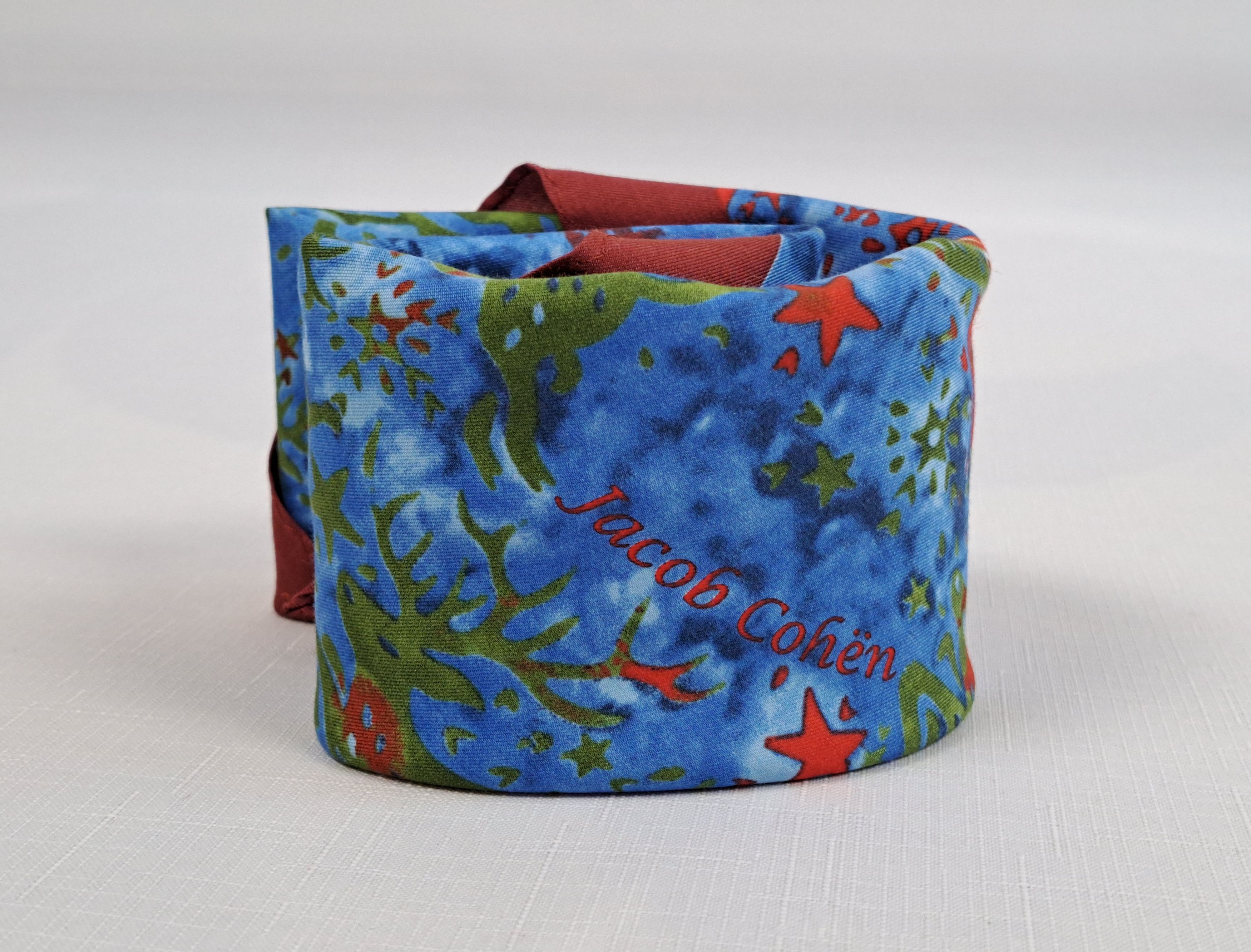 Jacob Cohen JACOB COHEN Bandana Handkerchief Headband Pocket Square. Size ONE SIZE - 4 Thumbnail