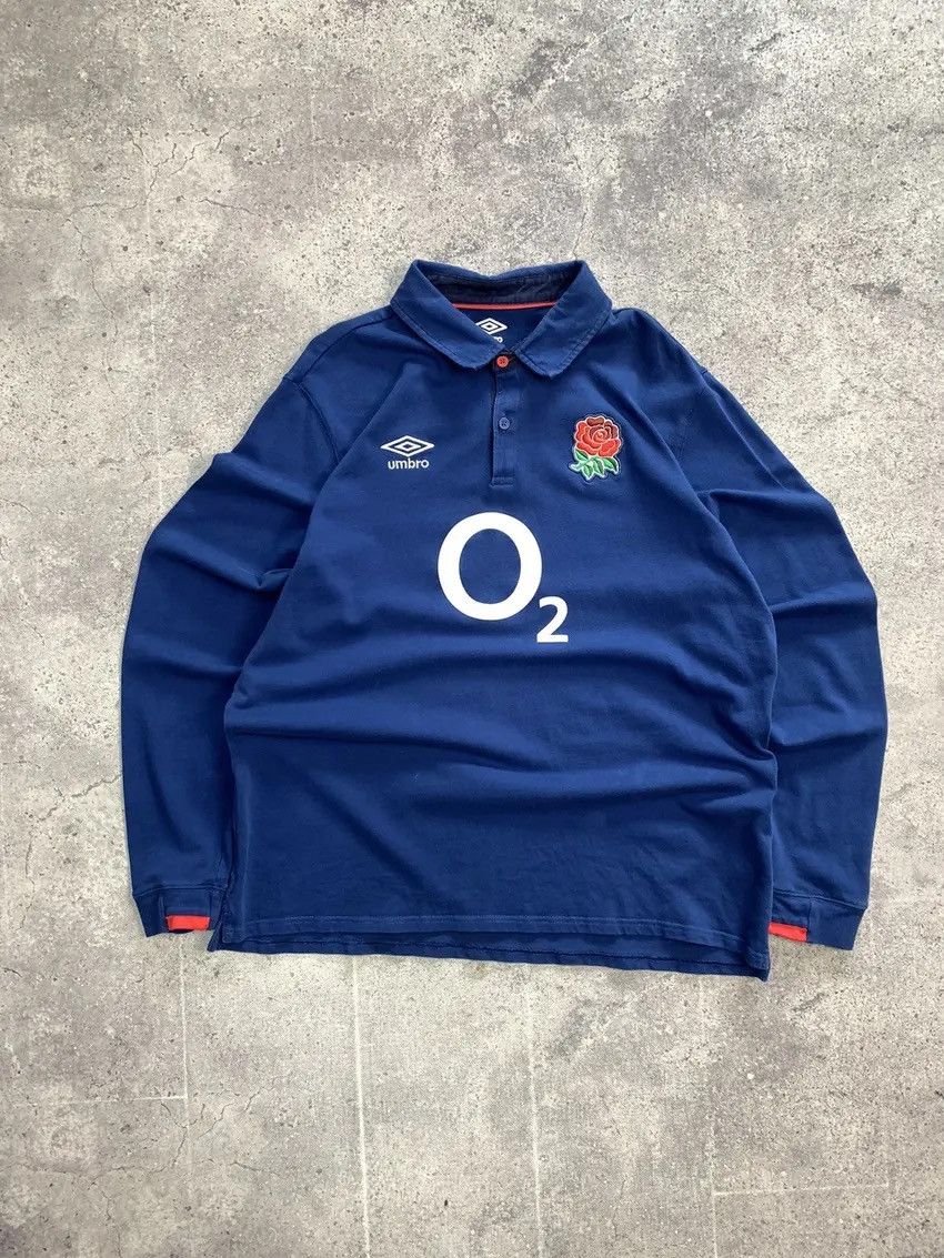 Umbro Vintage Long Regbi Umbro O2 faded streetstyle sk8 y2k Size US XXL / EU 58 / 5 - 2 Thumbnail
