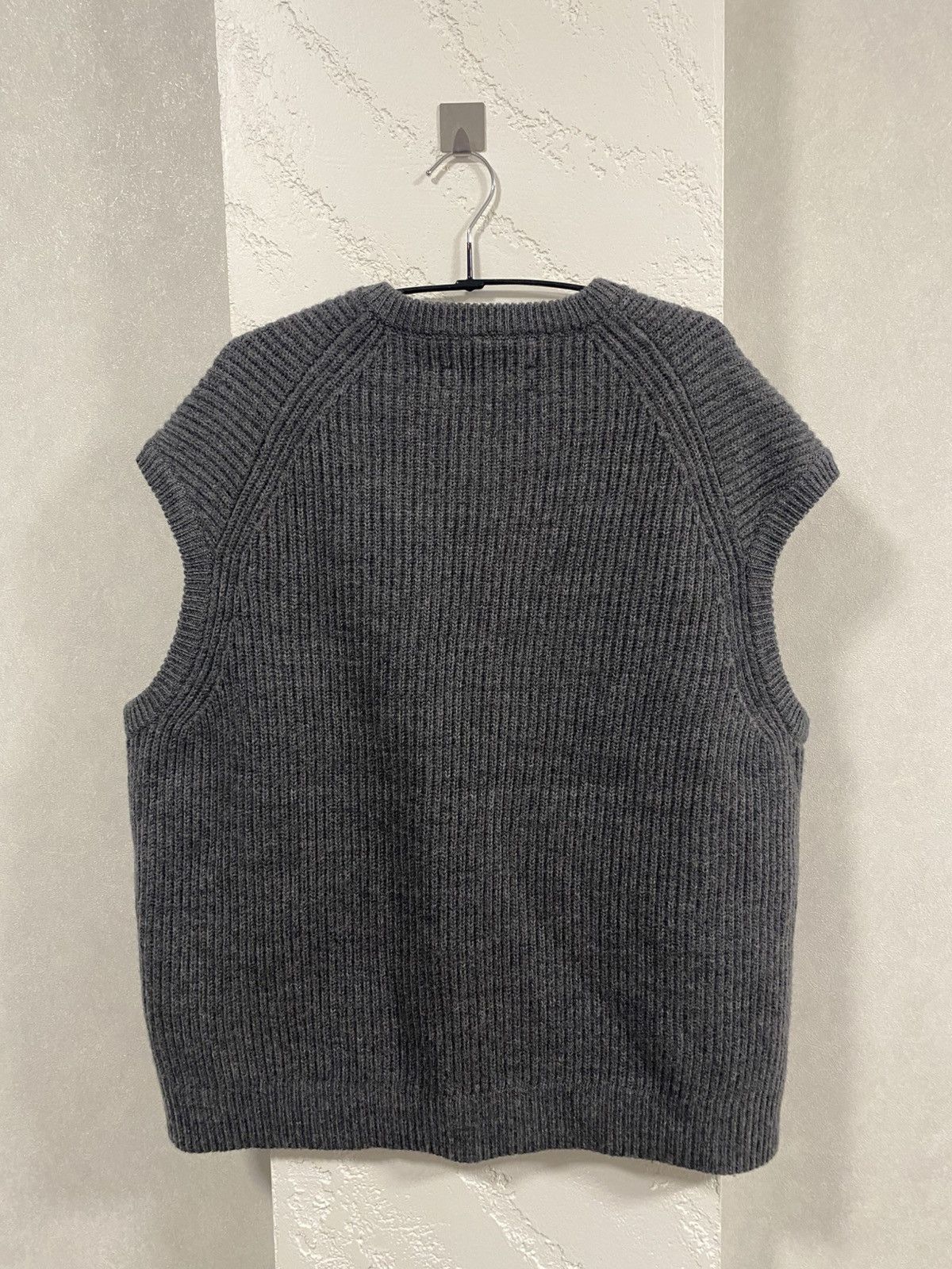 Samsoe Samsoe Samsoe Samsoe Wool Oversized Knitted “Anders” Vest Size: L Size US L / EU 52-54 / 3 - 9 Thumbnail