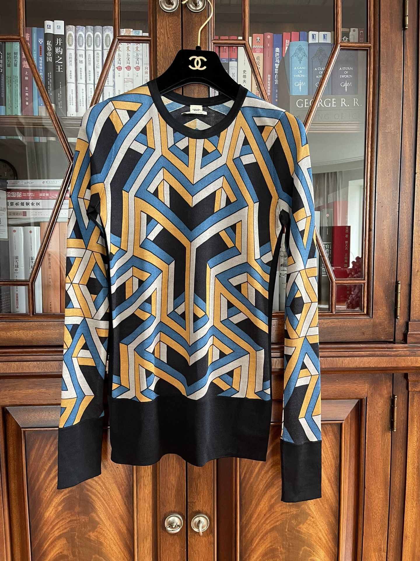 Hermes Hermes Silk Round Neck Knit Top Size US XS / EU 42 / 0 - 1 Thumbnail