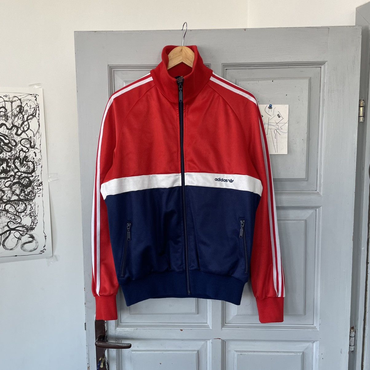 Adidas × Vintage 🔥Vintage Adidas 70-80’s Tracksuit Jacket size M Size US M / EU 48-50 / 2 - 2 Thumbnail