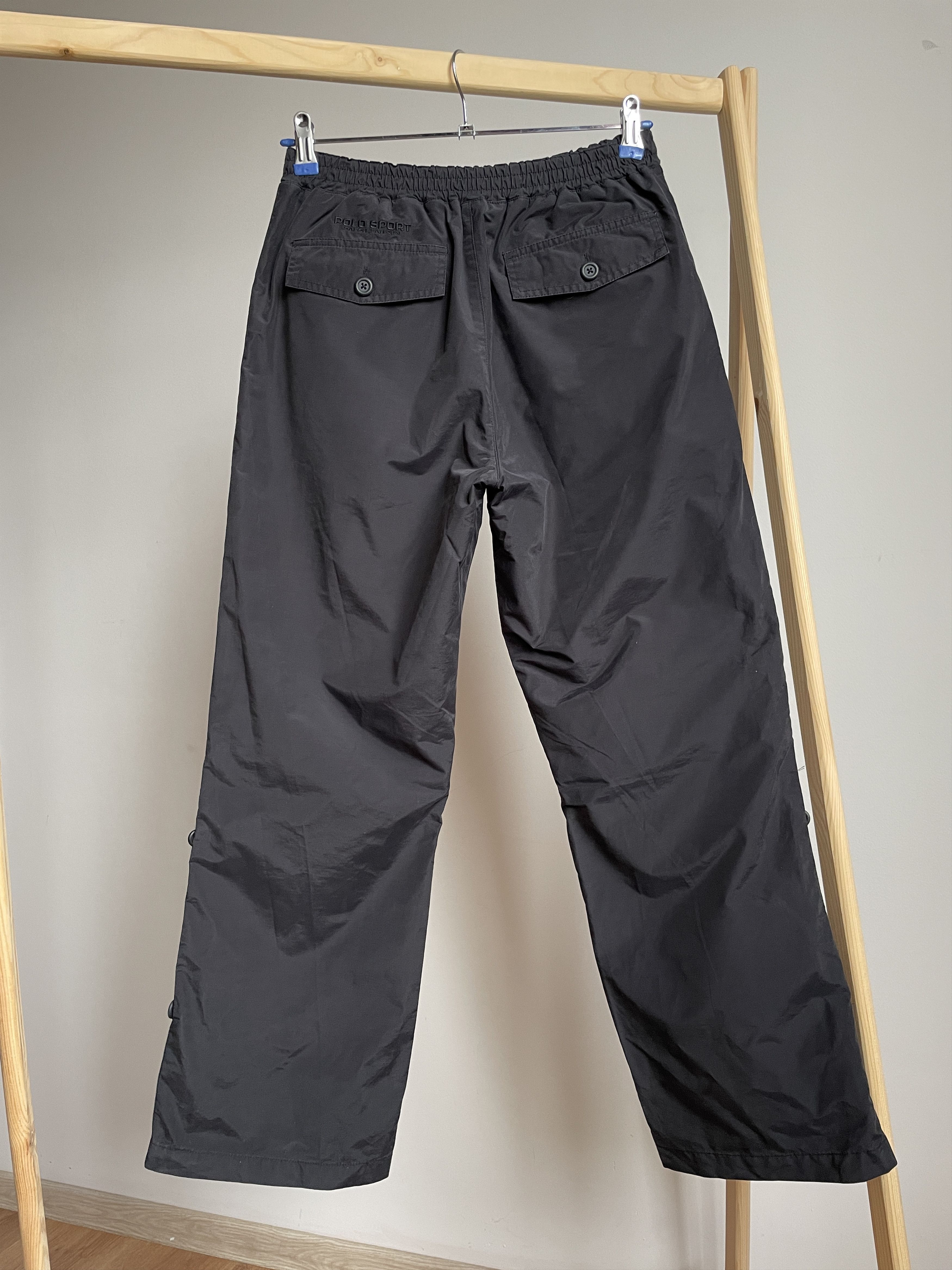 Polo Ralph Lauren × Ralph Lauren Sport × Vintage Ralph Lauren Polo Sport Vintage Y2K Womens Nylon Track Pants Size 32" / US 10 / IT 46 - 2 Thumbnail