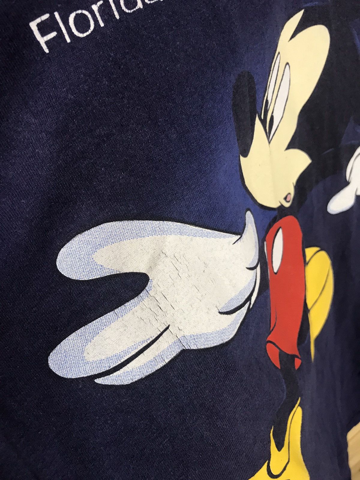 Disney Vintage 90s Mickey Mouse t-shirt Size US M / EU 48-50 / 2 - 3 Thumbnail
