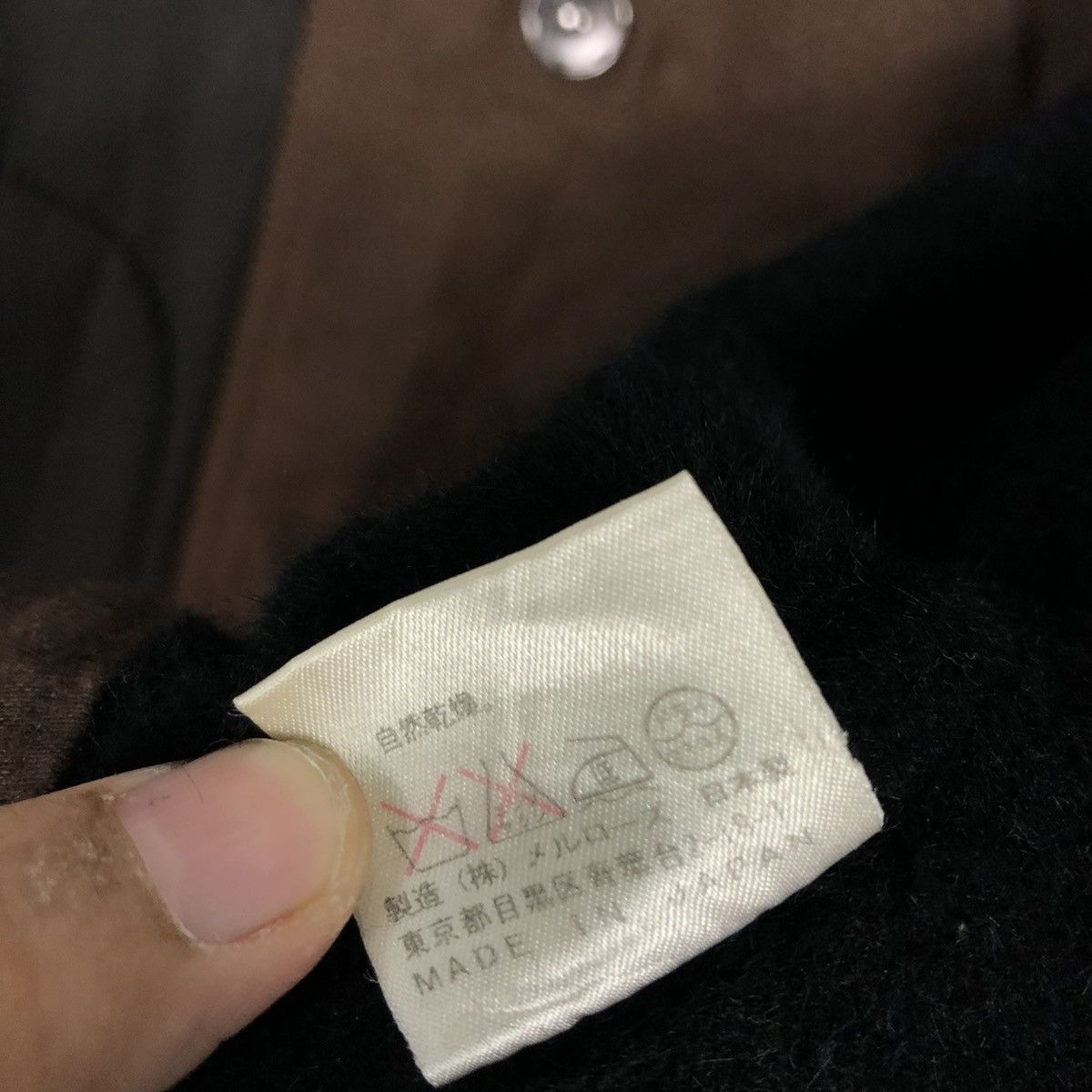 Japanese Brand 🔥VINTAGE BIKER JACKET DOUBLE COLLAR AAOW ISSEY MIYAKE Size M / US 6-8 / IT 42-44 - 21 Thumbnail
