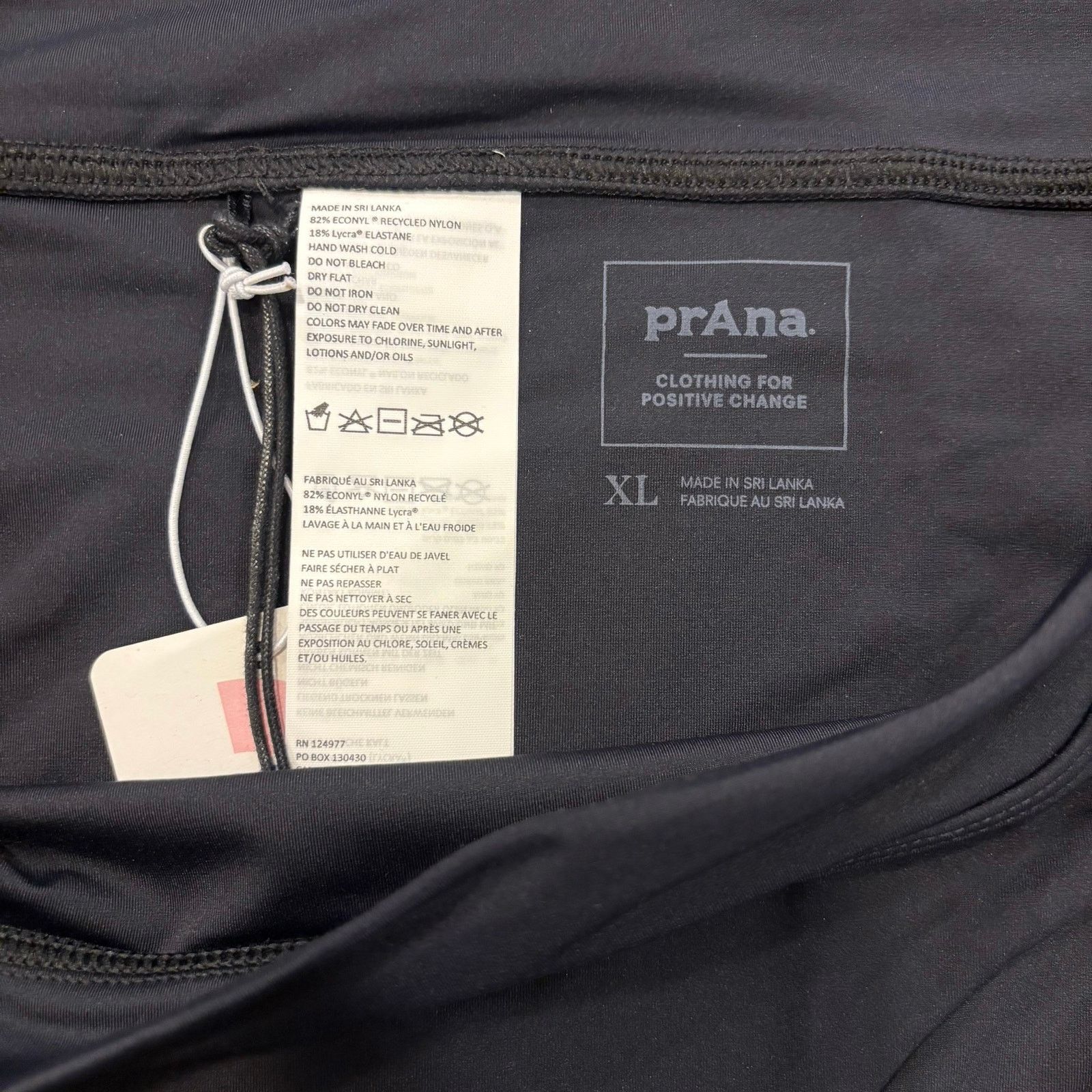 Prana PRANA NWT Black Summer Wave Swim Bottom, Size, XL Size XL / US 12-14 / IT 48-50 - 8 Thumbnail