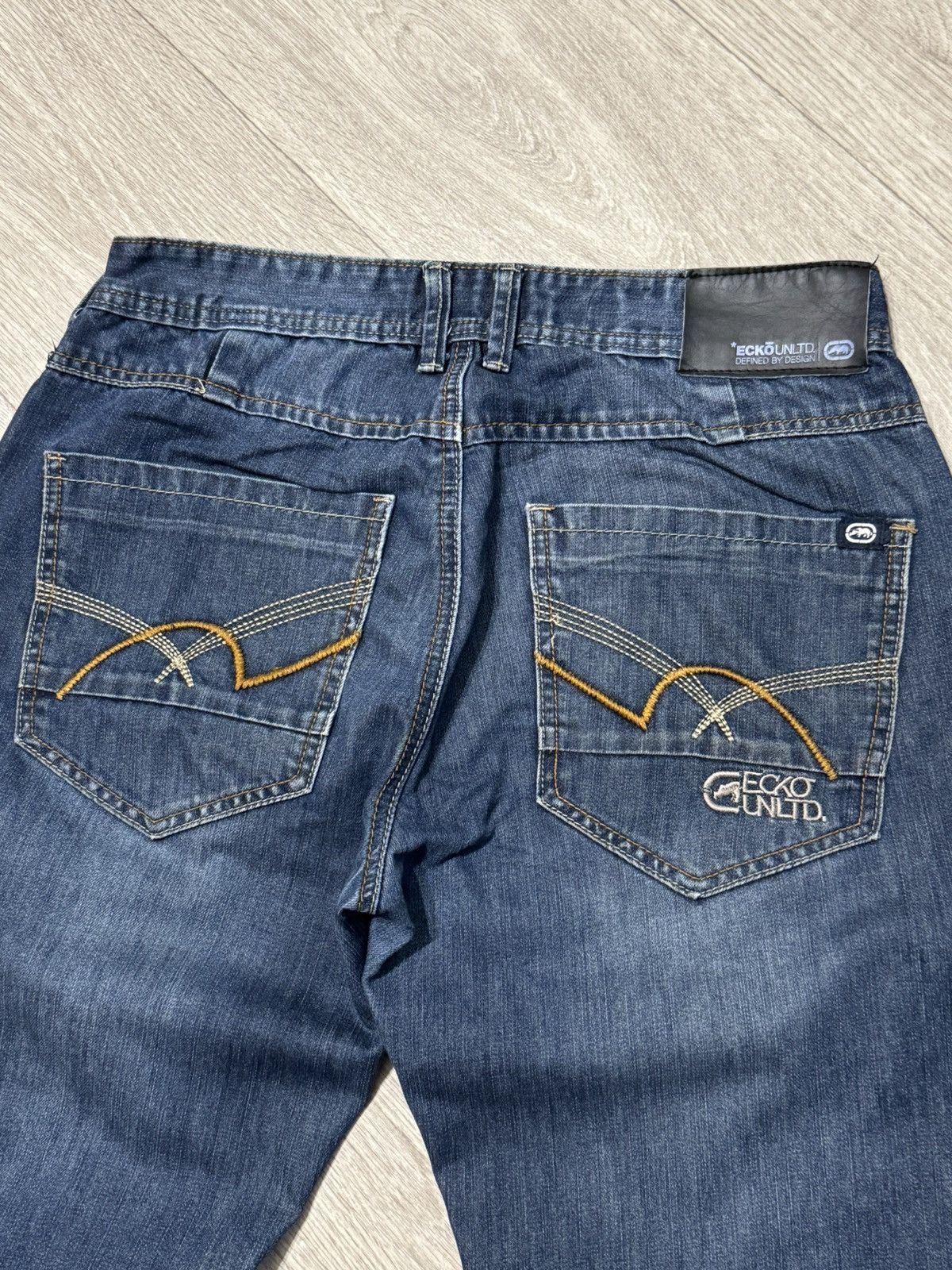 Ecko Unltd. 🔷Vintage Ecko Unltd. Crazy Jeans 90s🔷 Size US 32 / EU 48 - 2 Thumbnail