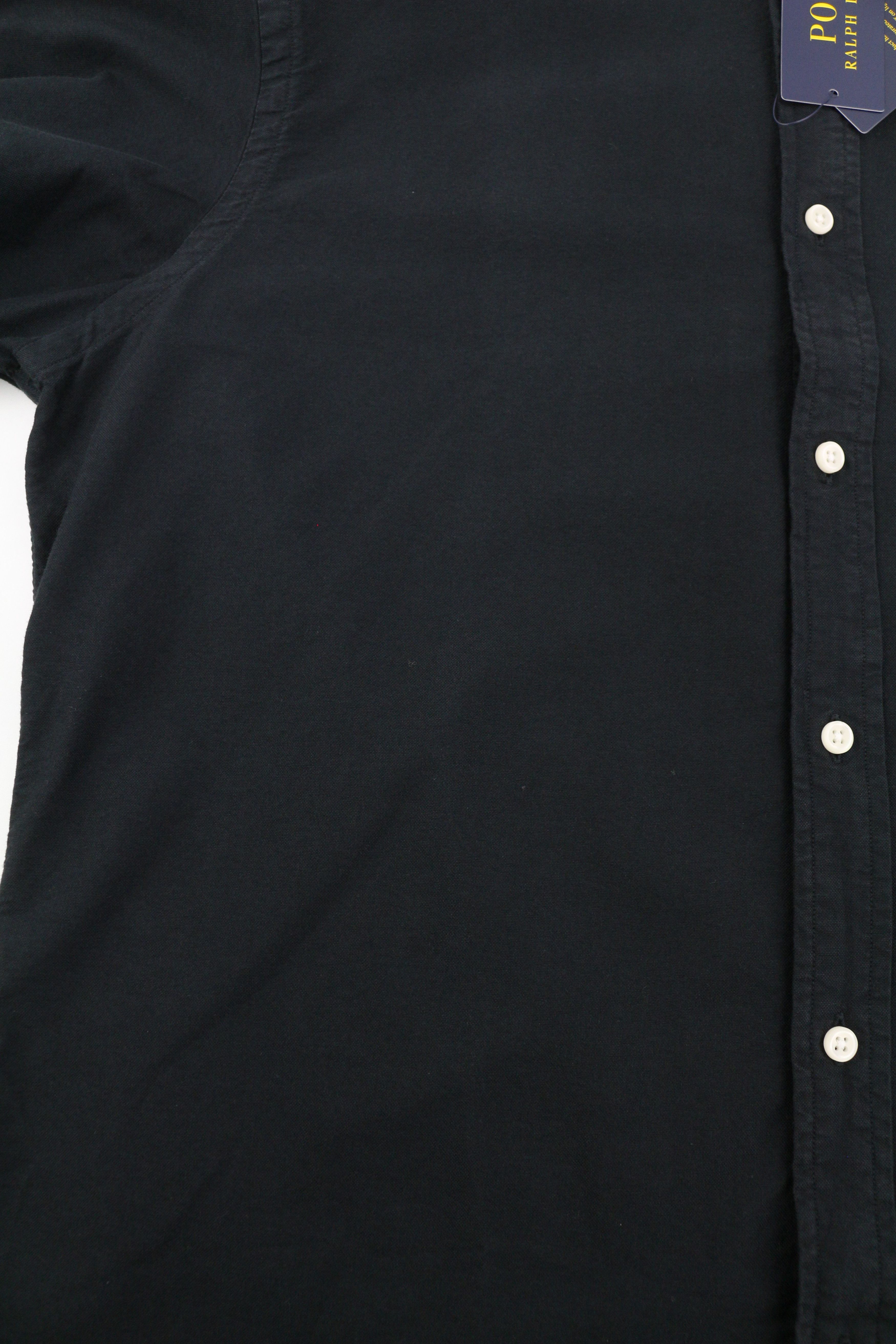 Ralph Lauren CORE REPLEN XL Black Button-Down Neck Slim Fit 87039 Size US XL / EU 56 / 4 - 13 Thumbnail