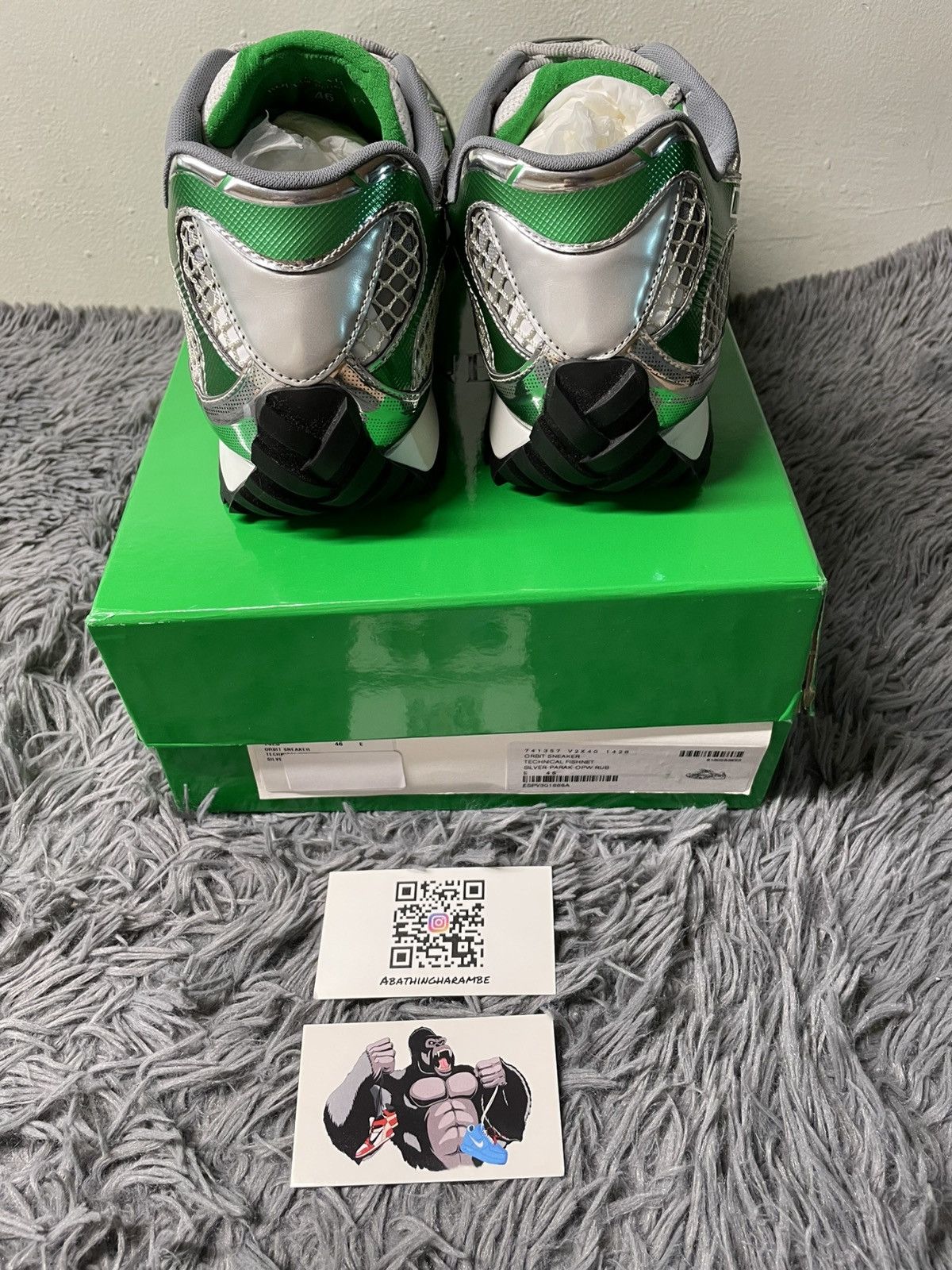 Bottega Veneta Bottega Veneta Orbit Sneaker Parakeet Size US 13 / EU 46 - 5 Thumbnail