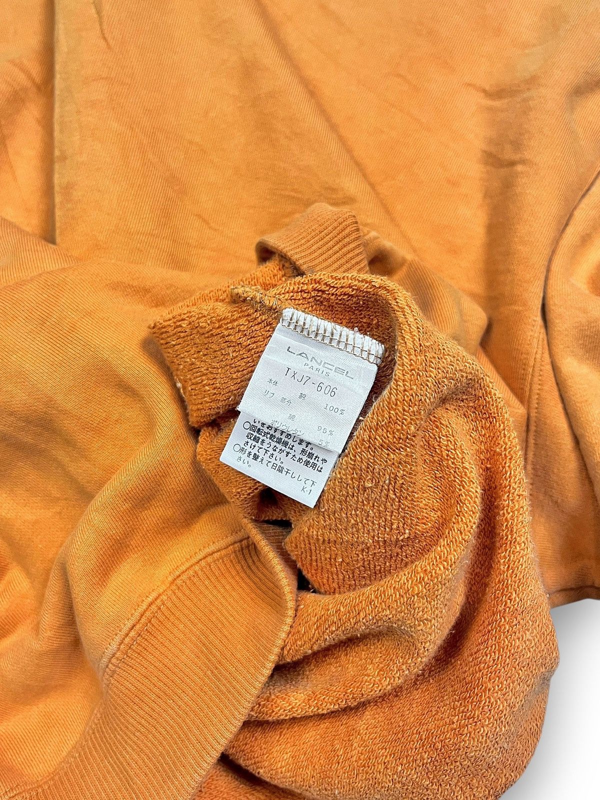 Lancel Paris Big Script Made In Japan Vintage Sweatshirt